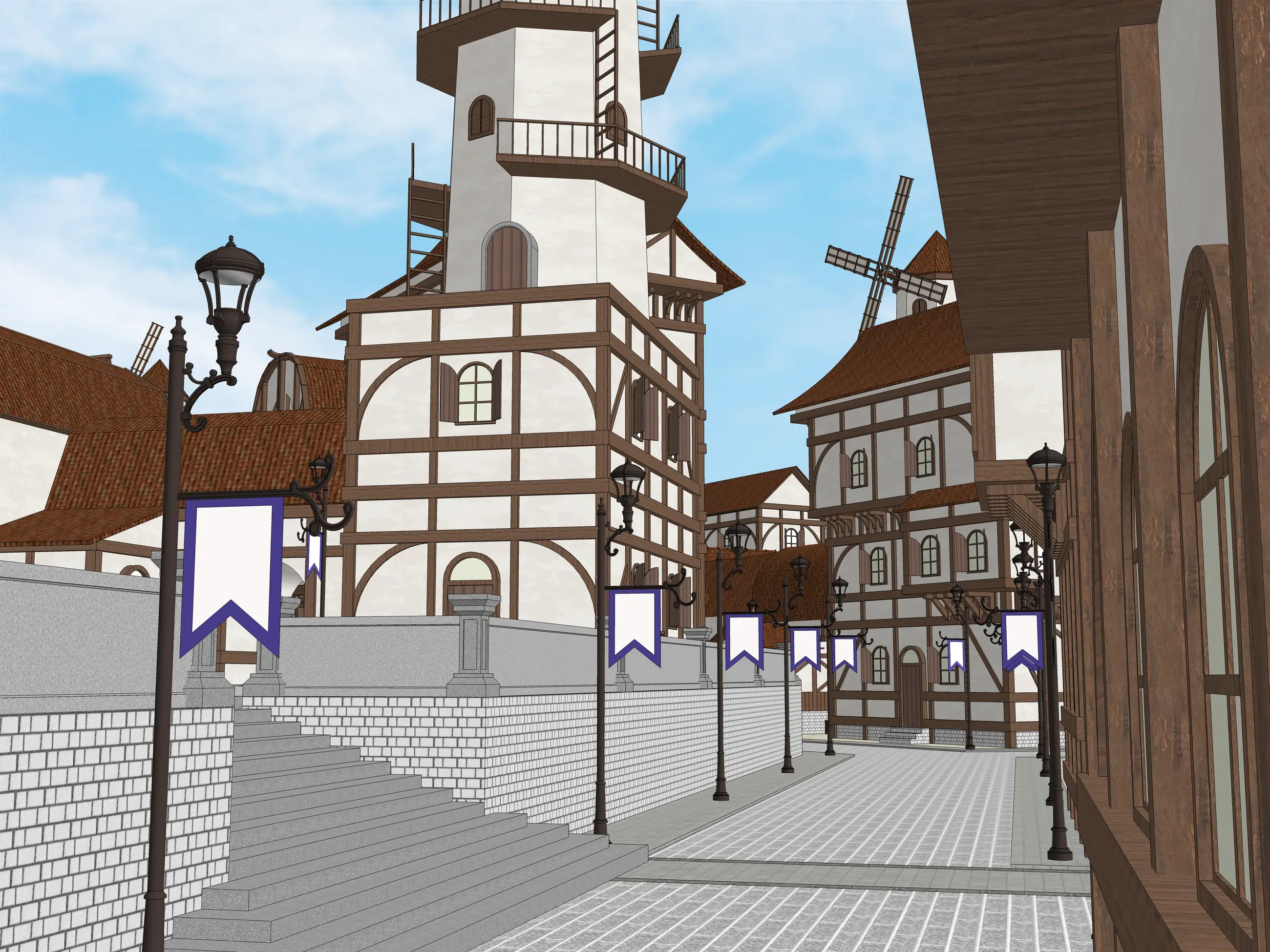 中世ファンタジータウン