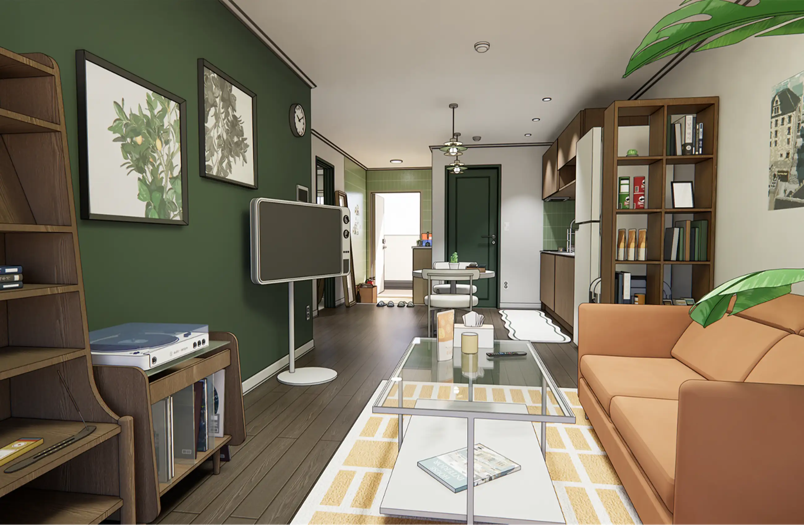 House of the main character! Apartment Package_[Freelancer's House]