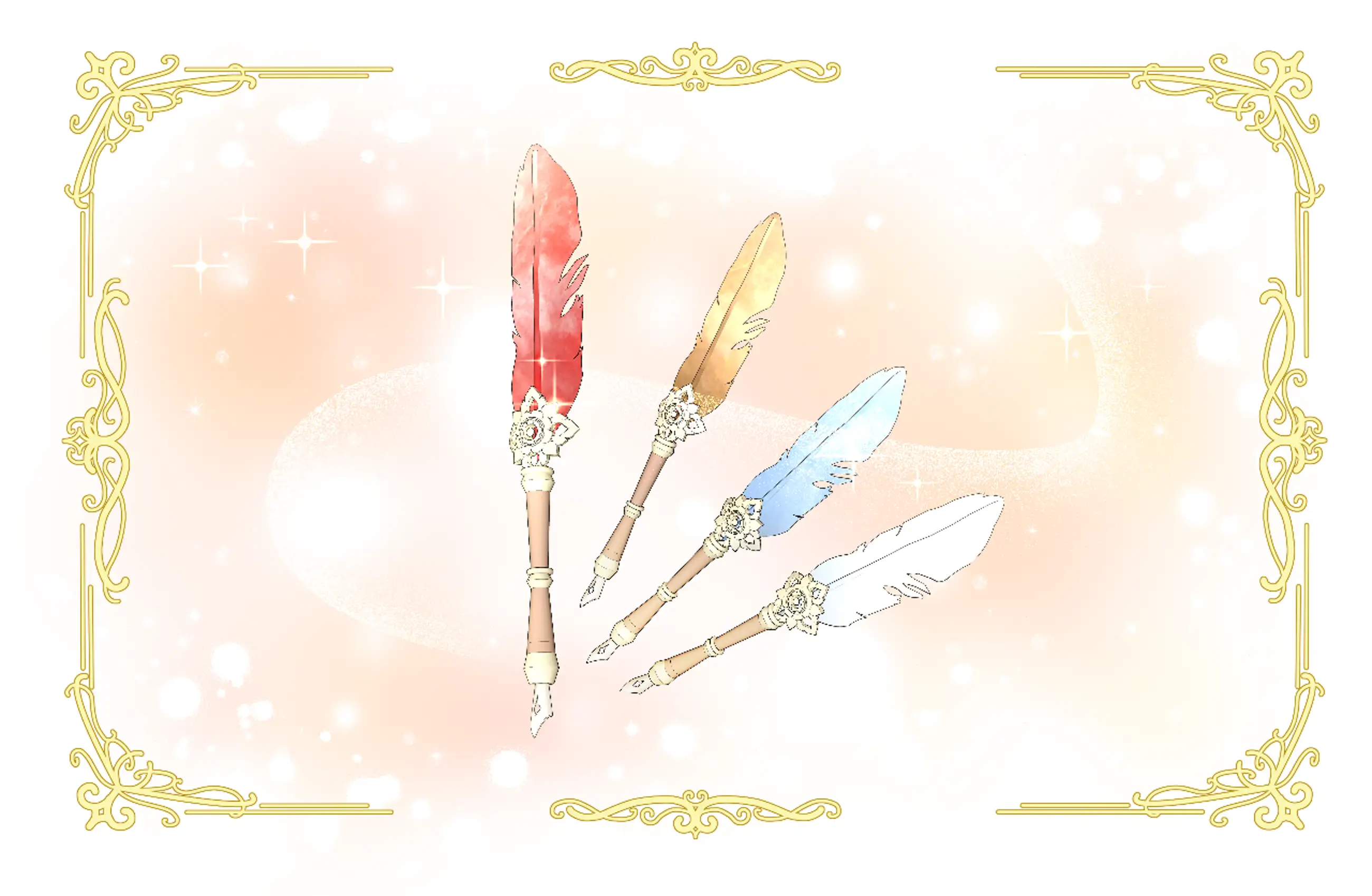 Feather pen