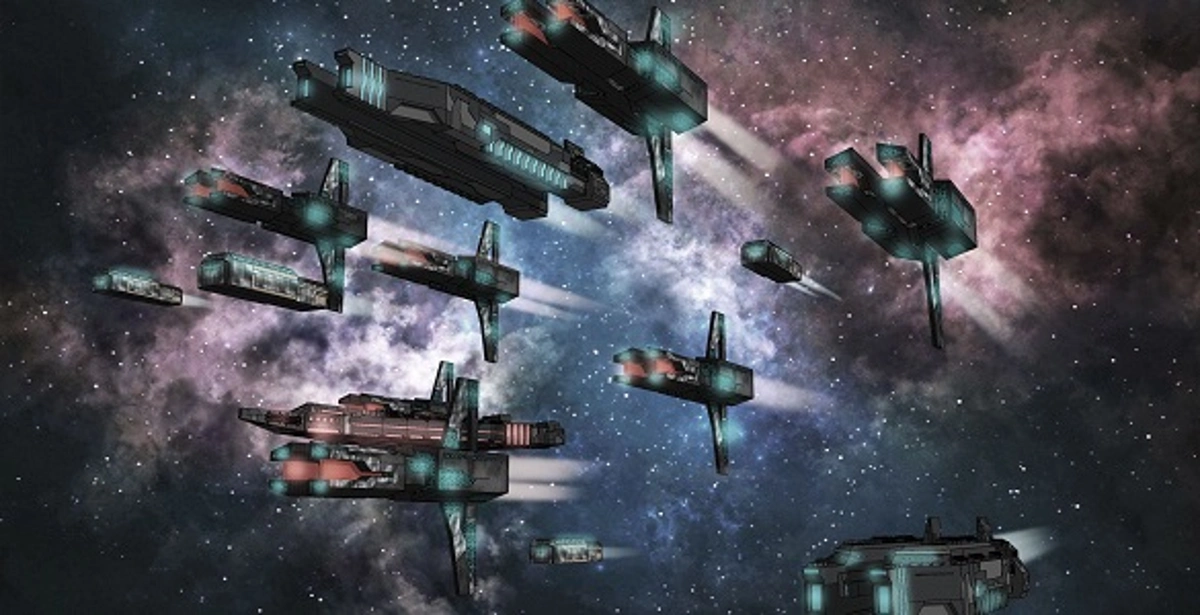 SFコンセプト宇宙船4種セット(戦闘艦2種、開拓艦、貨物船)