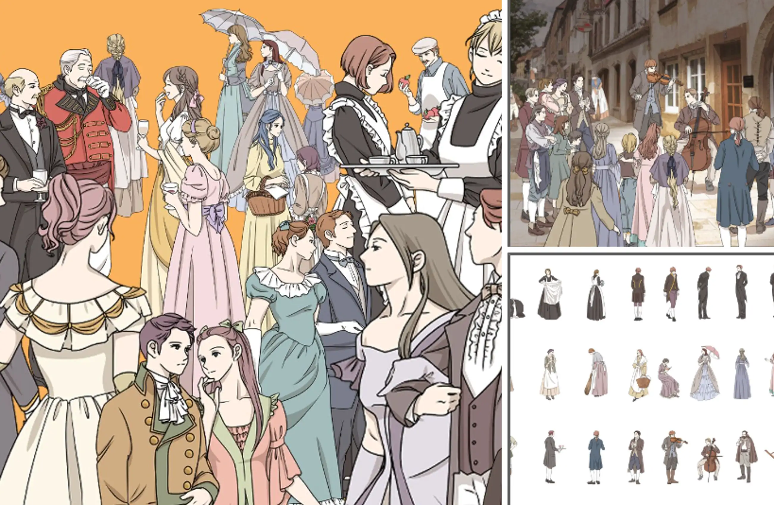 120 Medieval Romance Fantasy Extra Illustrations