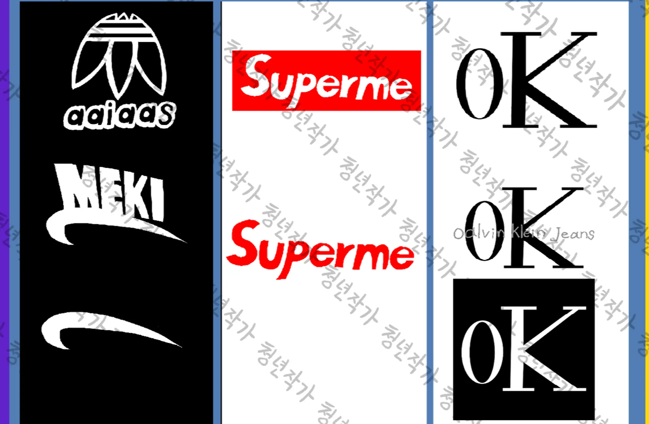 8 types of clothing logo brand brushes