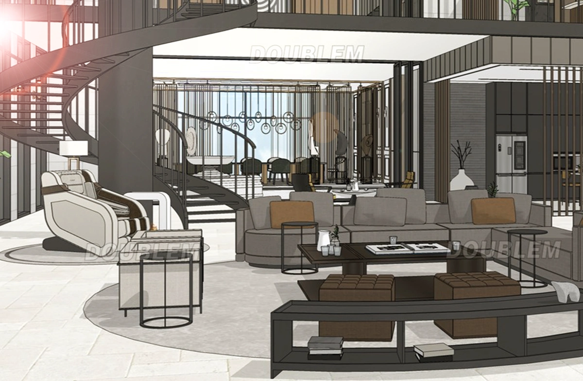 Penthouse Apartments With Secret Safe Chamber