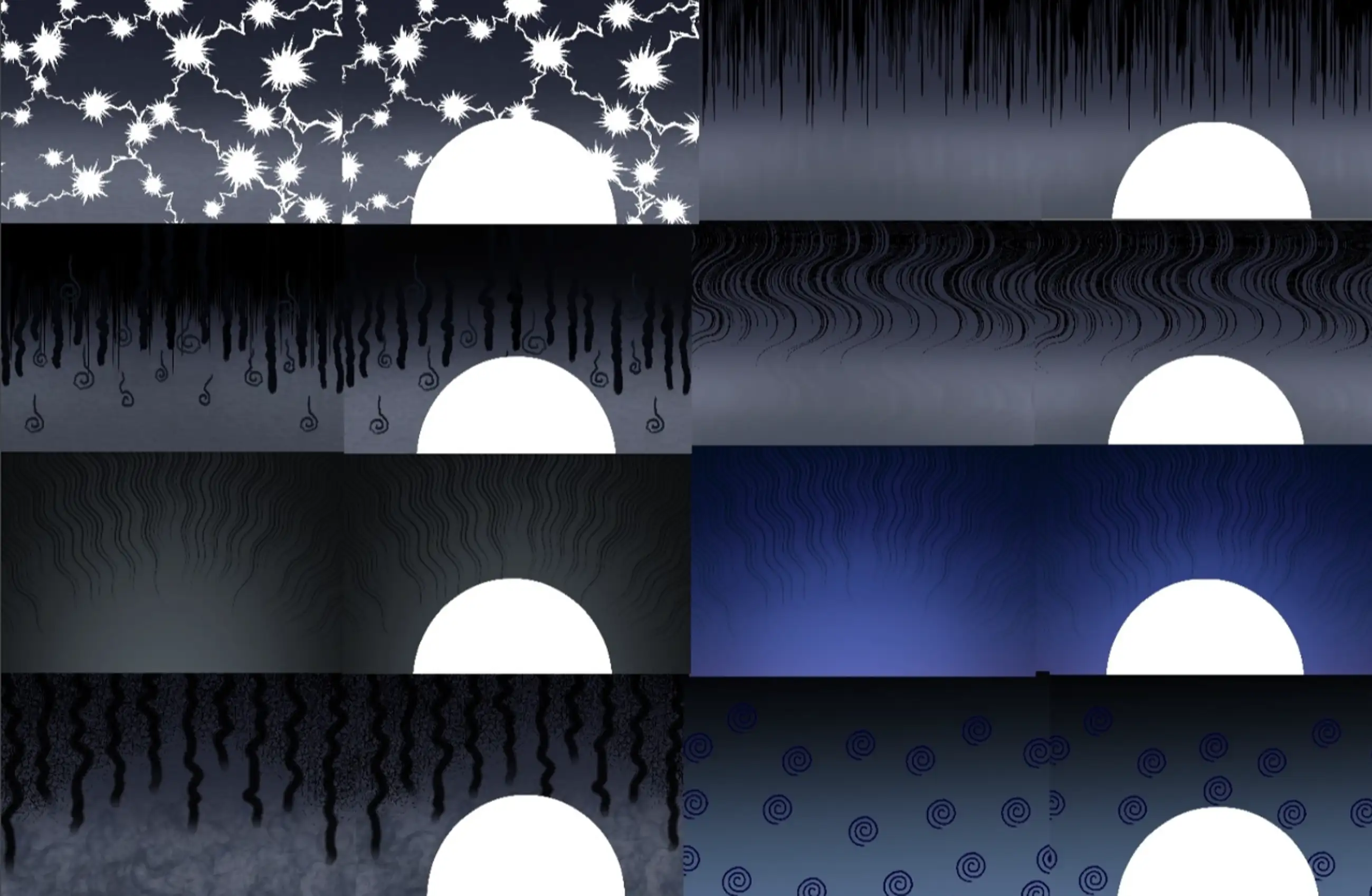 50 Gloomy Webtoon Background