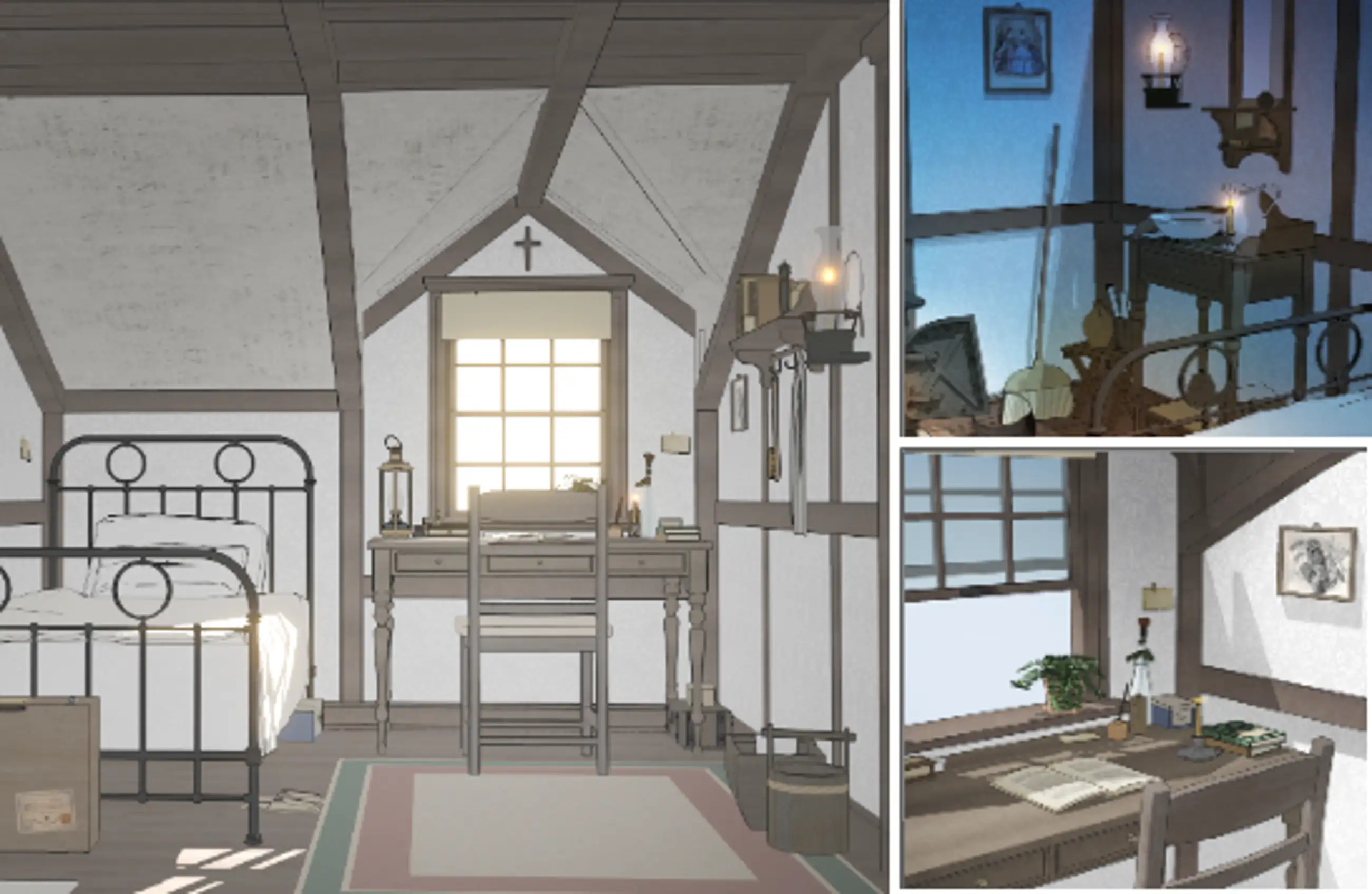 Servant's Room - a modest but cozy Victorian house