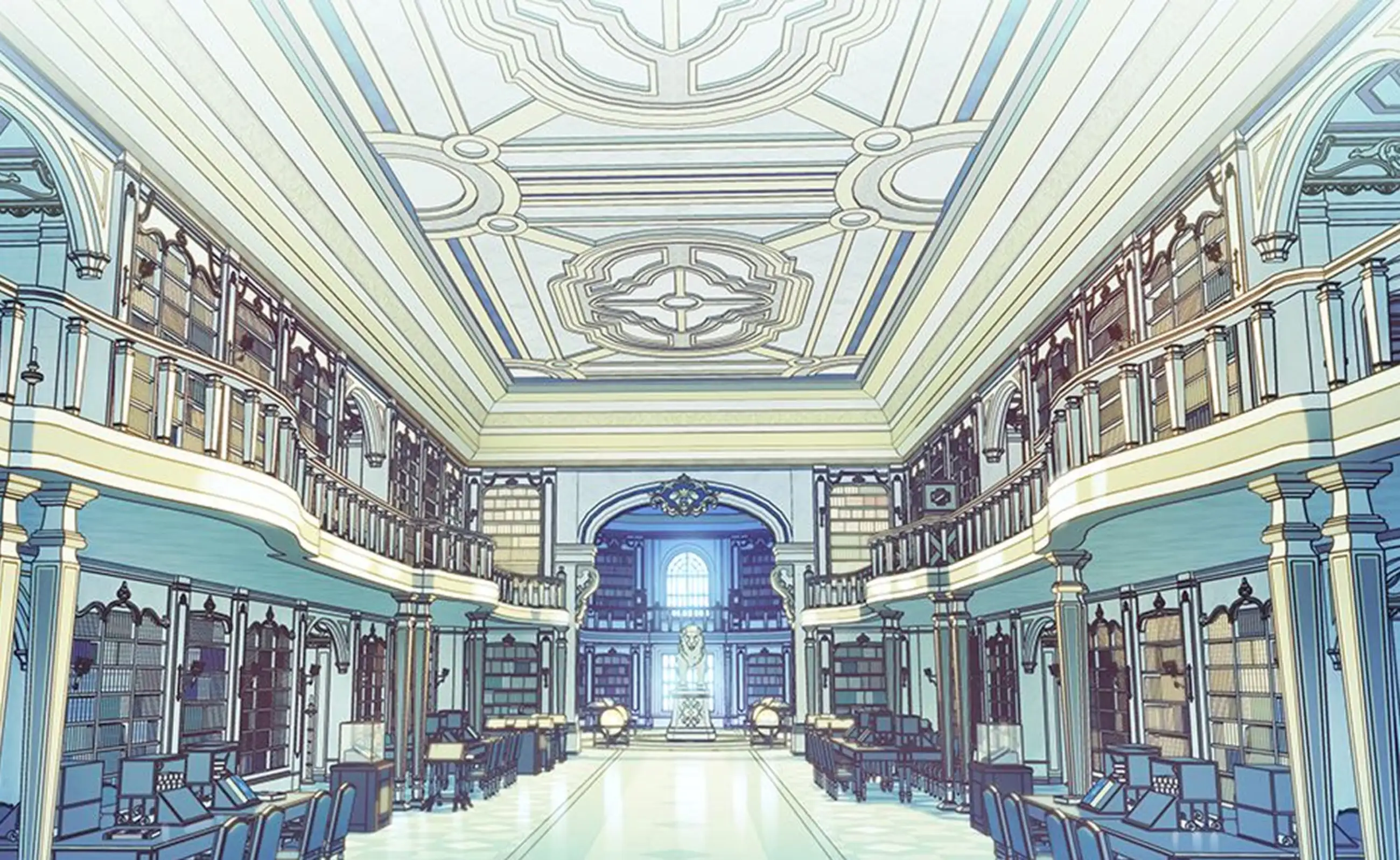 光の聖騎士団_ 図書館