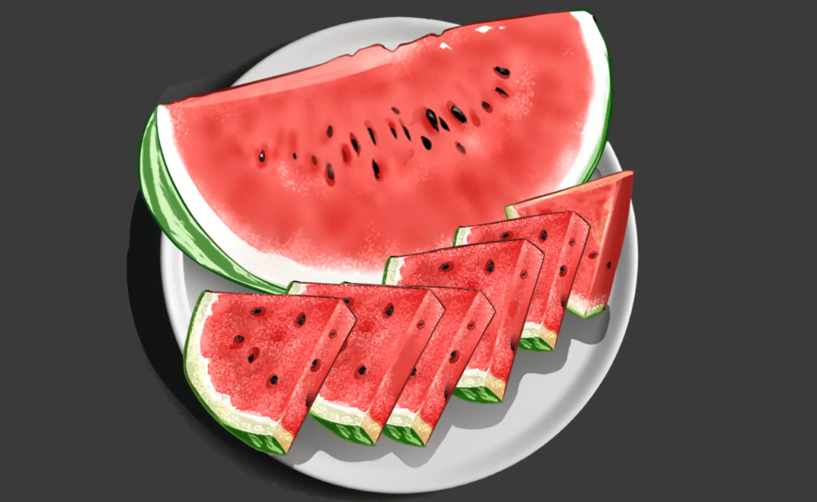 Clip studio 3D Fruit - Watermelon