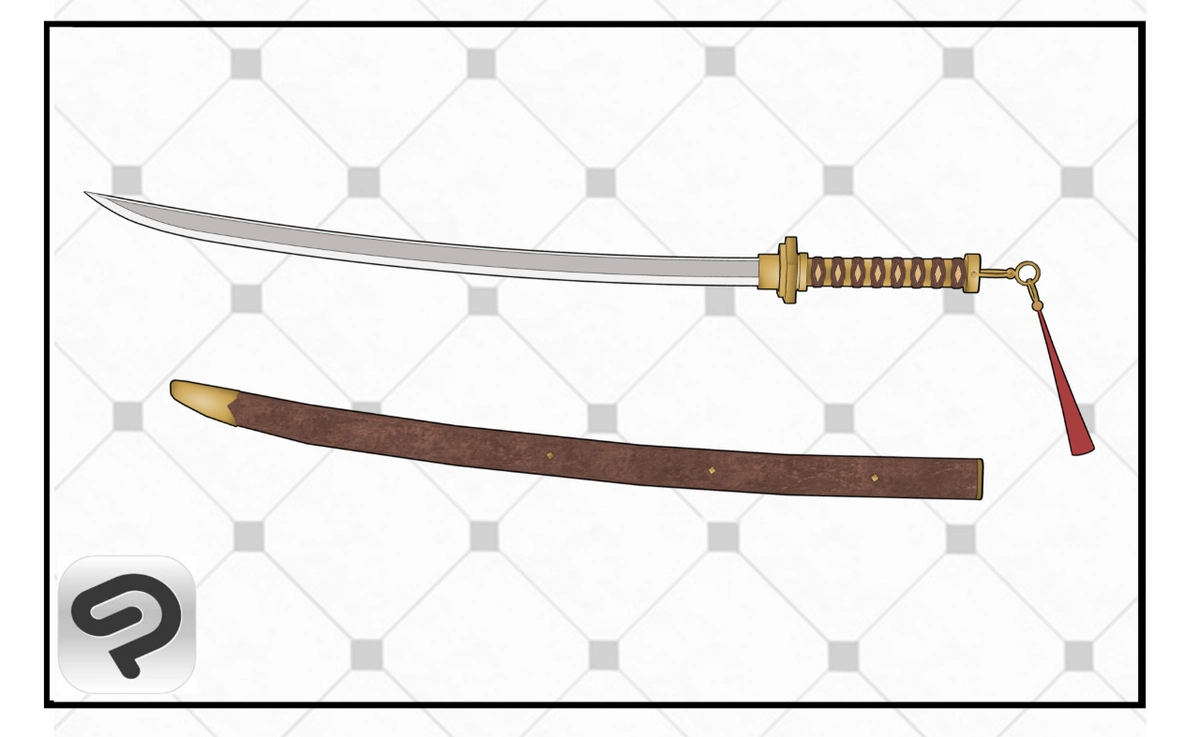 線が生きている剣18