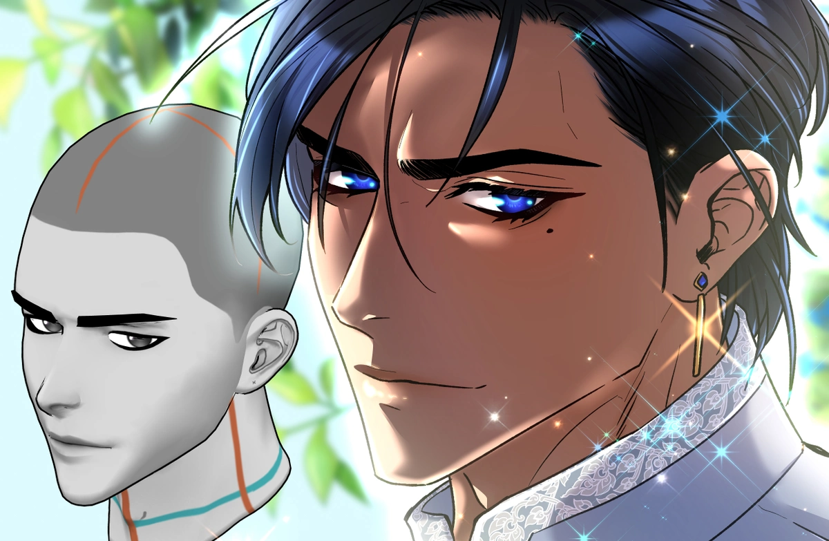 Basic Man Head (Full set)