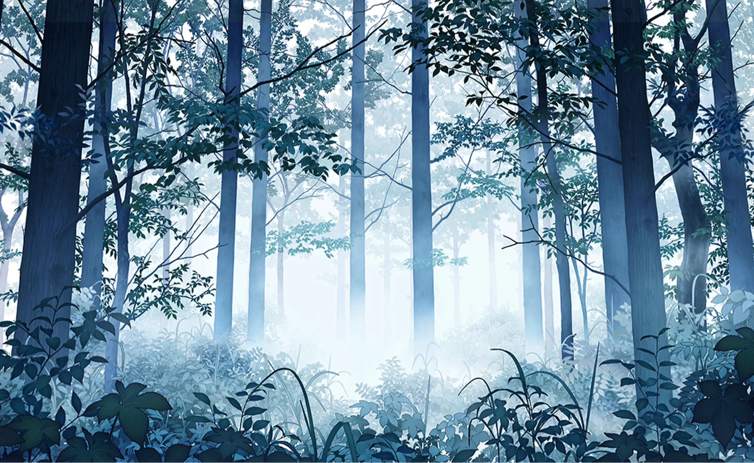 Kkomari Forest Brush Kit <Fog Forest Night Forest Set>