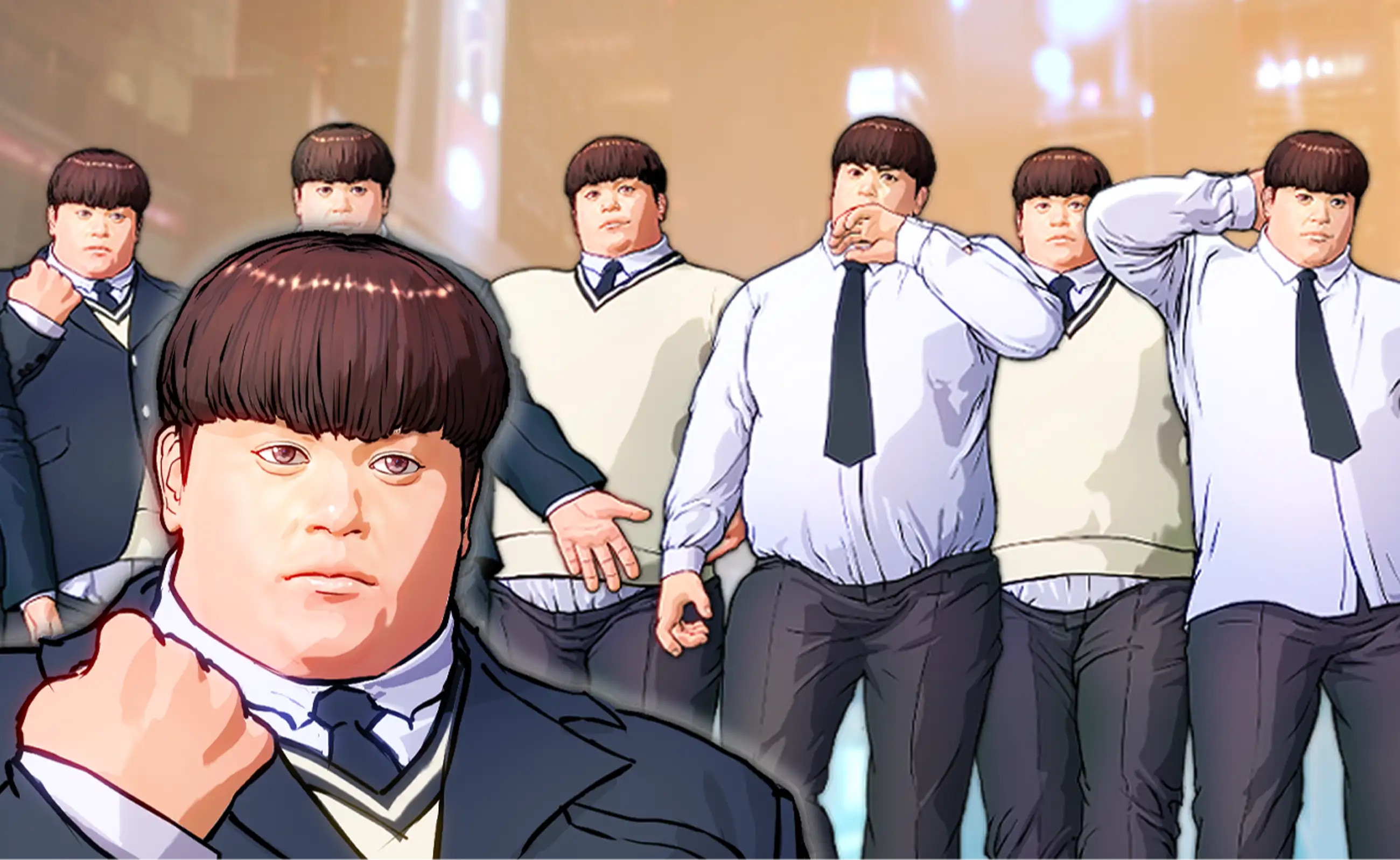 [Thinking hard 2] Fat guy Dongbok set (7 types)