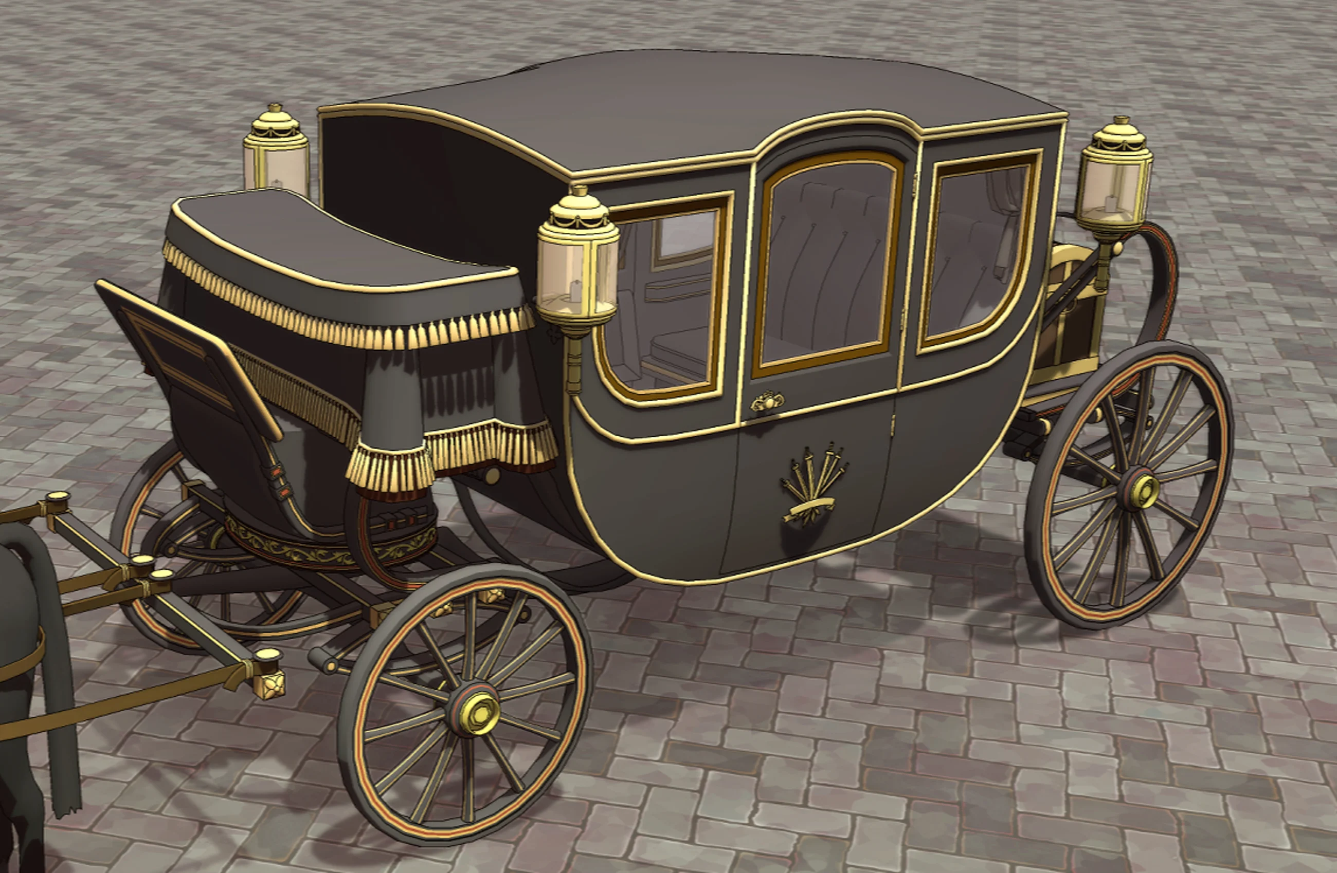 Male Protagonist Carriage