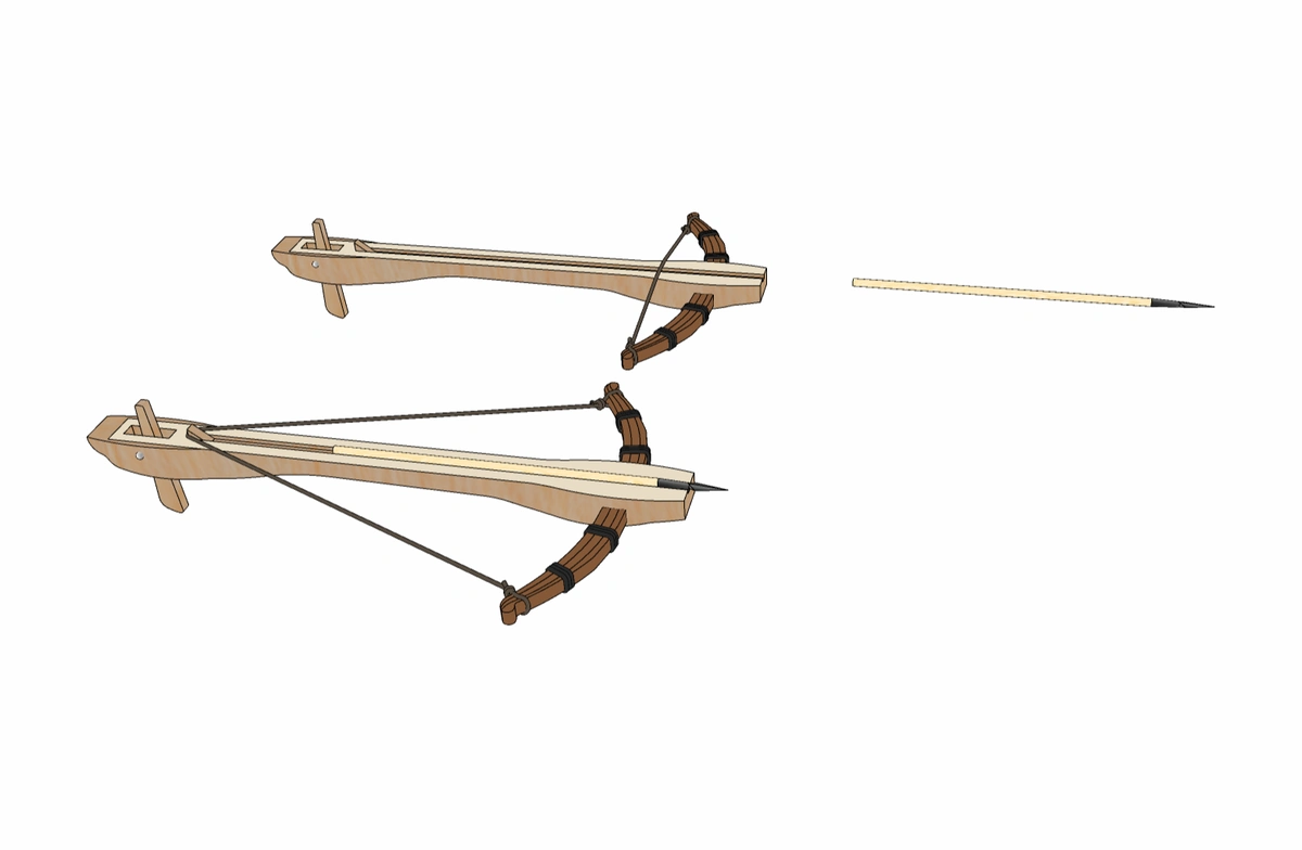 3D Weapons - No Oyumi (Japanese Injection Weapons, Bow, and Arrow)