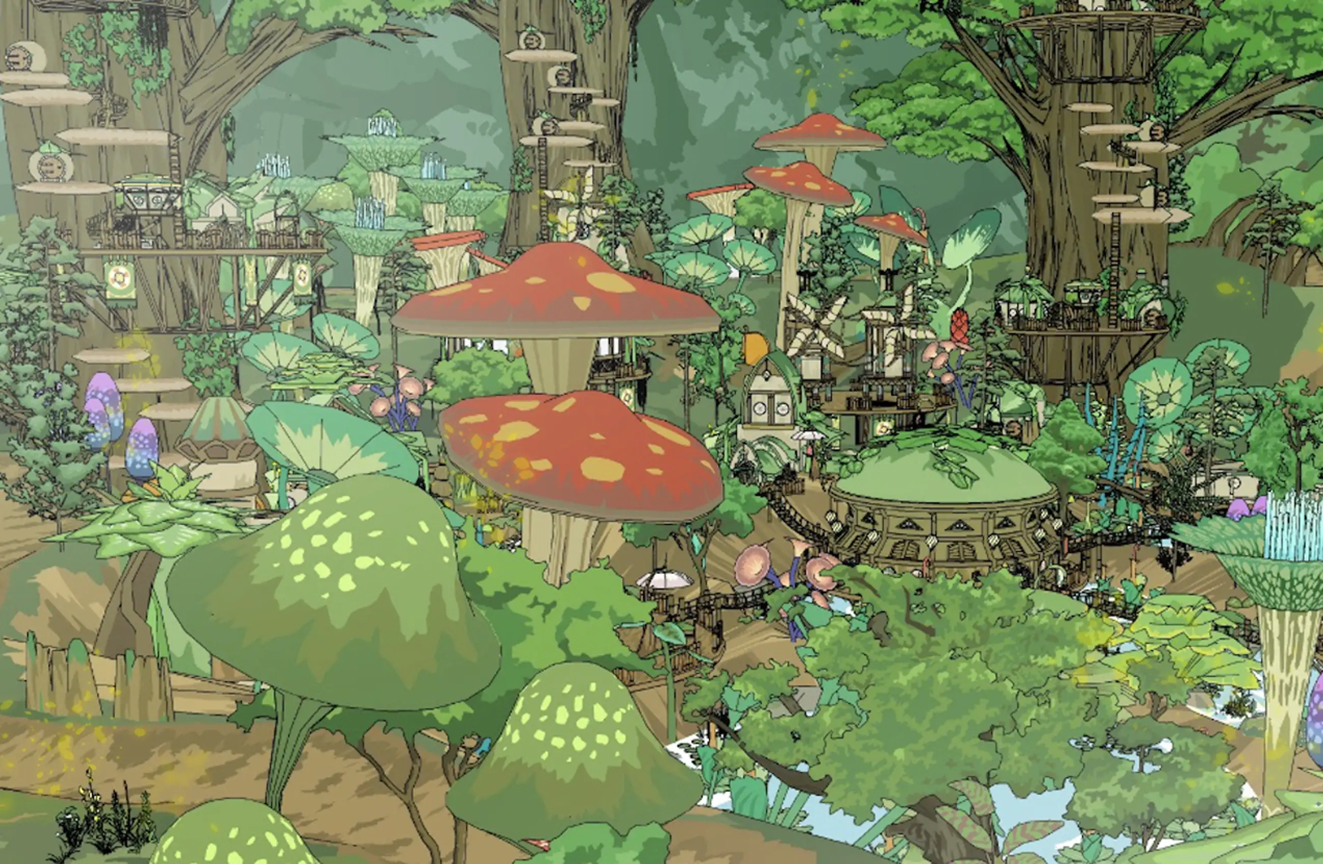 Fairy Forest Full Of Mystery