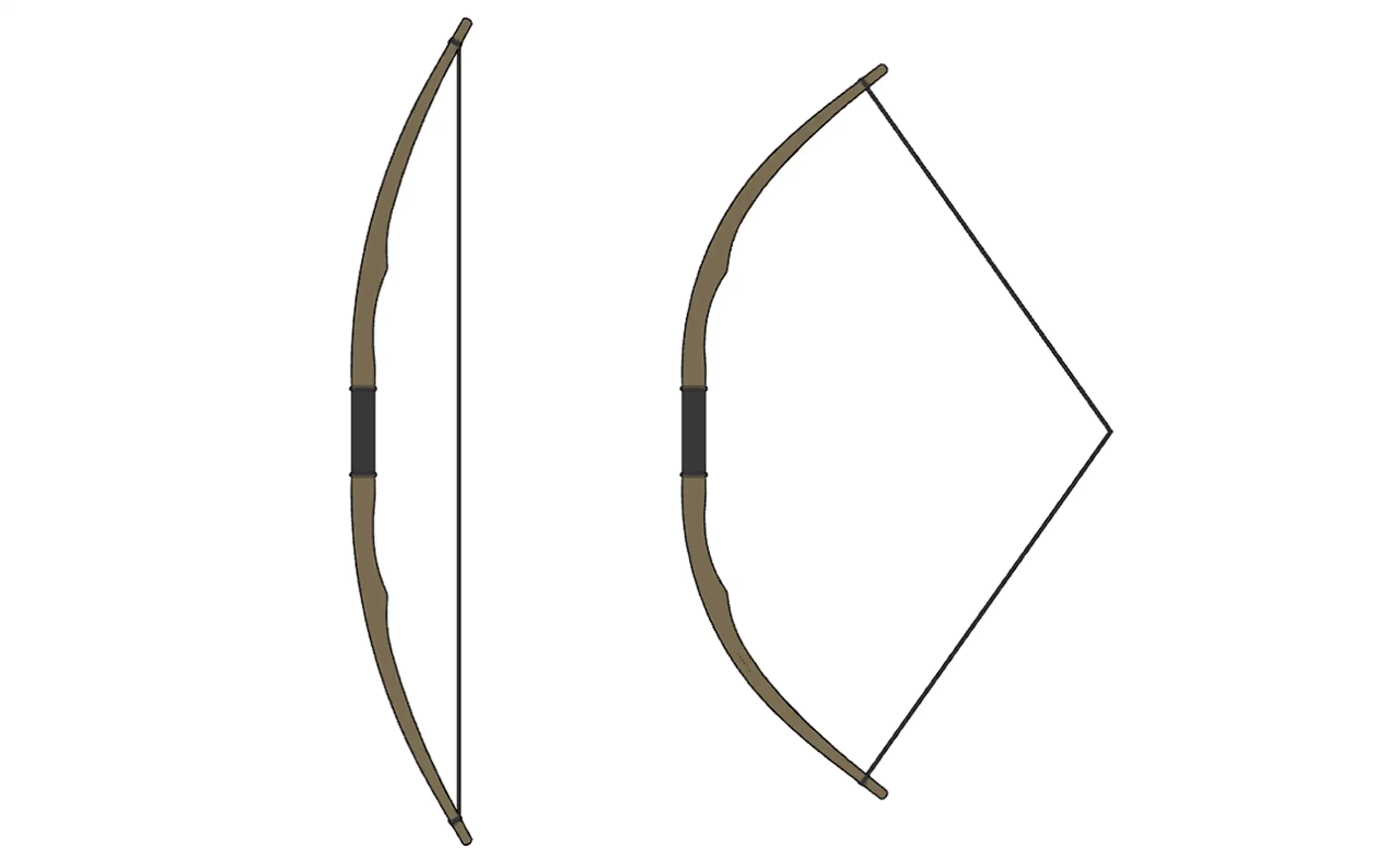 3D Medieval Bow