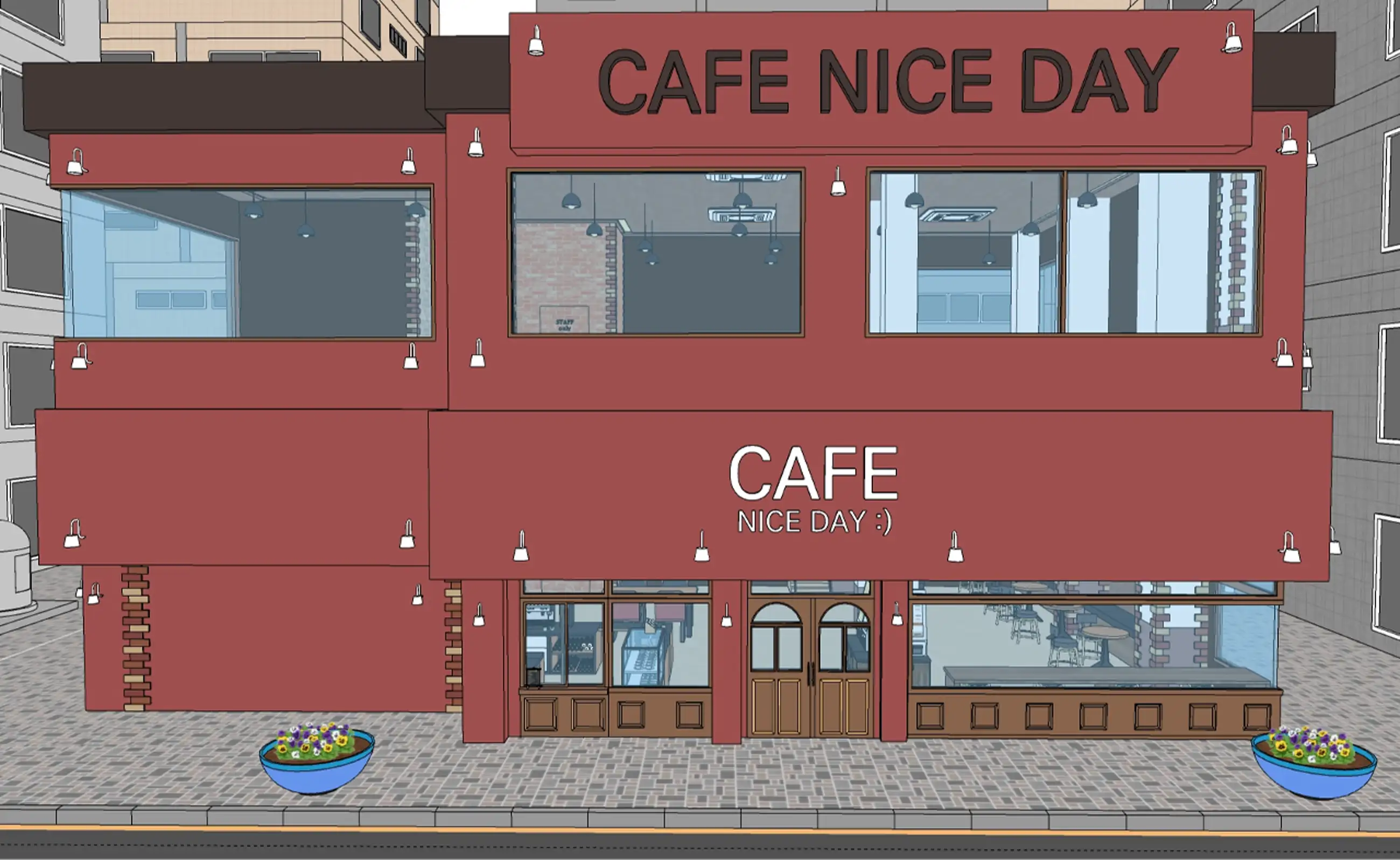 All-in-one Cafe and Street 1