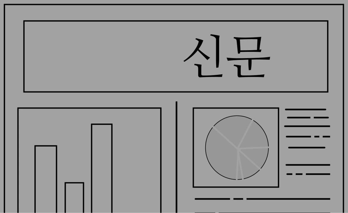 5 types of easy-to-use newspaper front page 2D materials