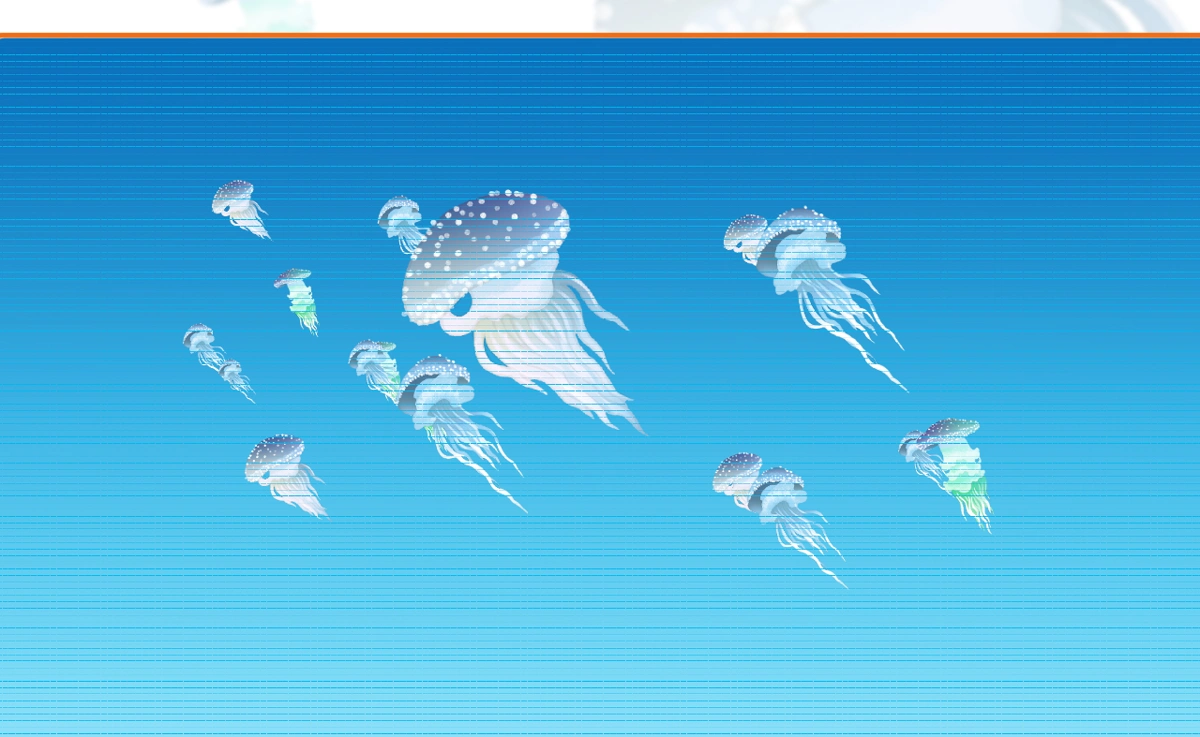 Jellyfish brush