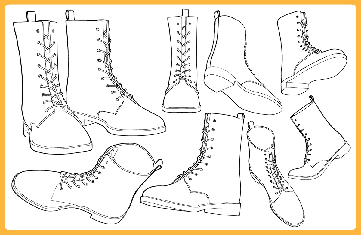 Lace-up boots