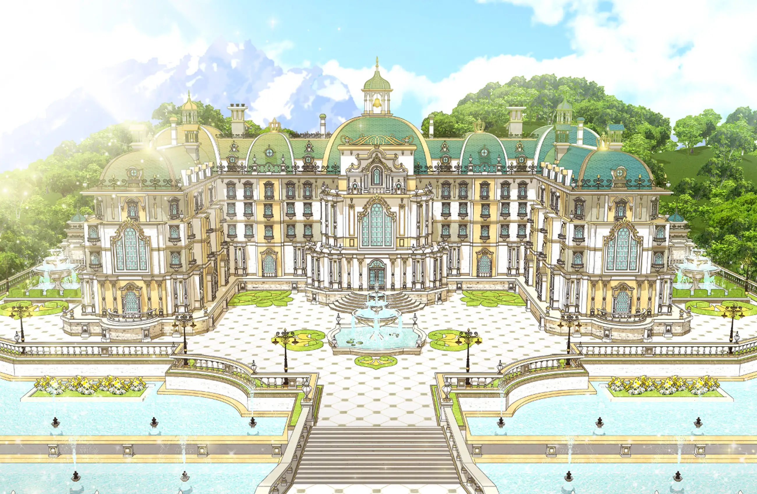 Main Male Character's Mansion