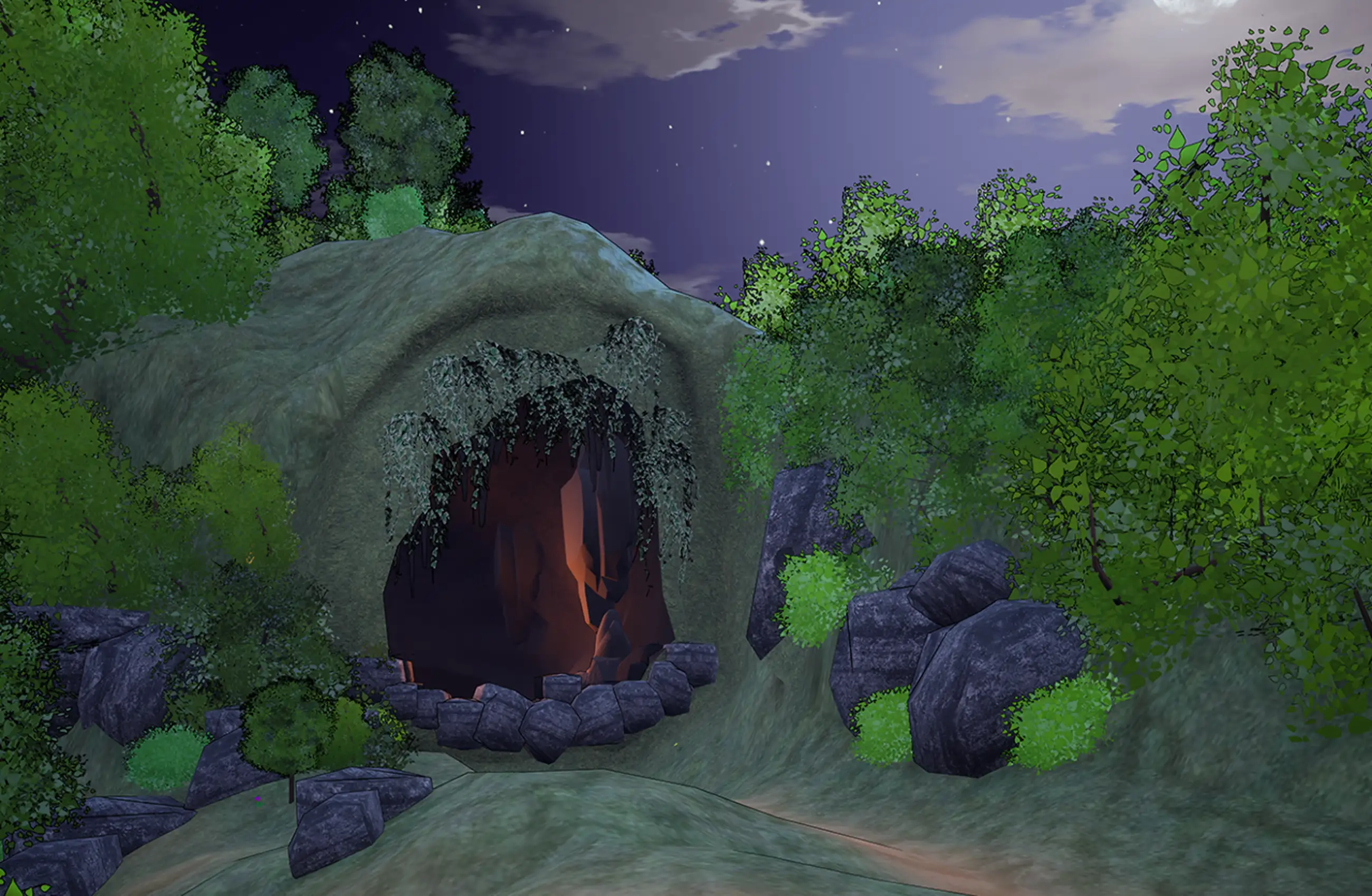 [画像] 山奥の洞窟
