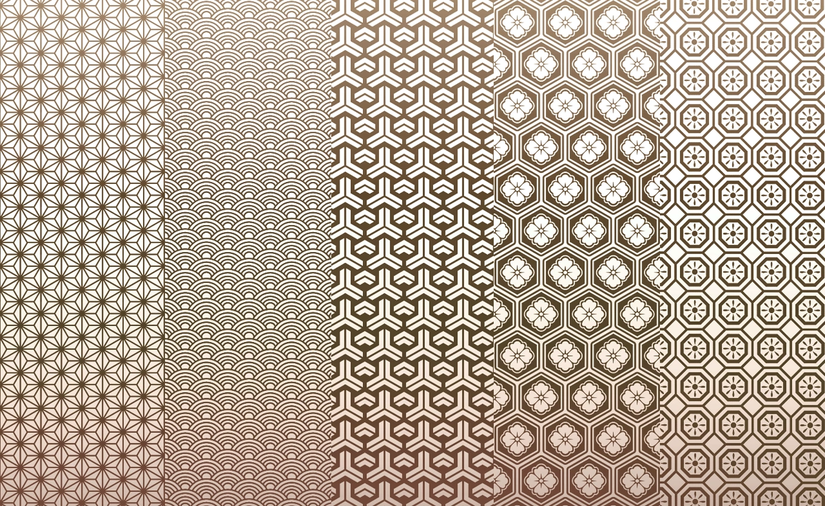 Oriental Fantasy Lace Mesh Pattern