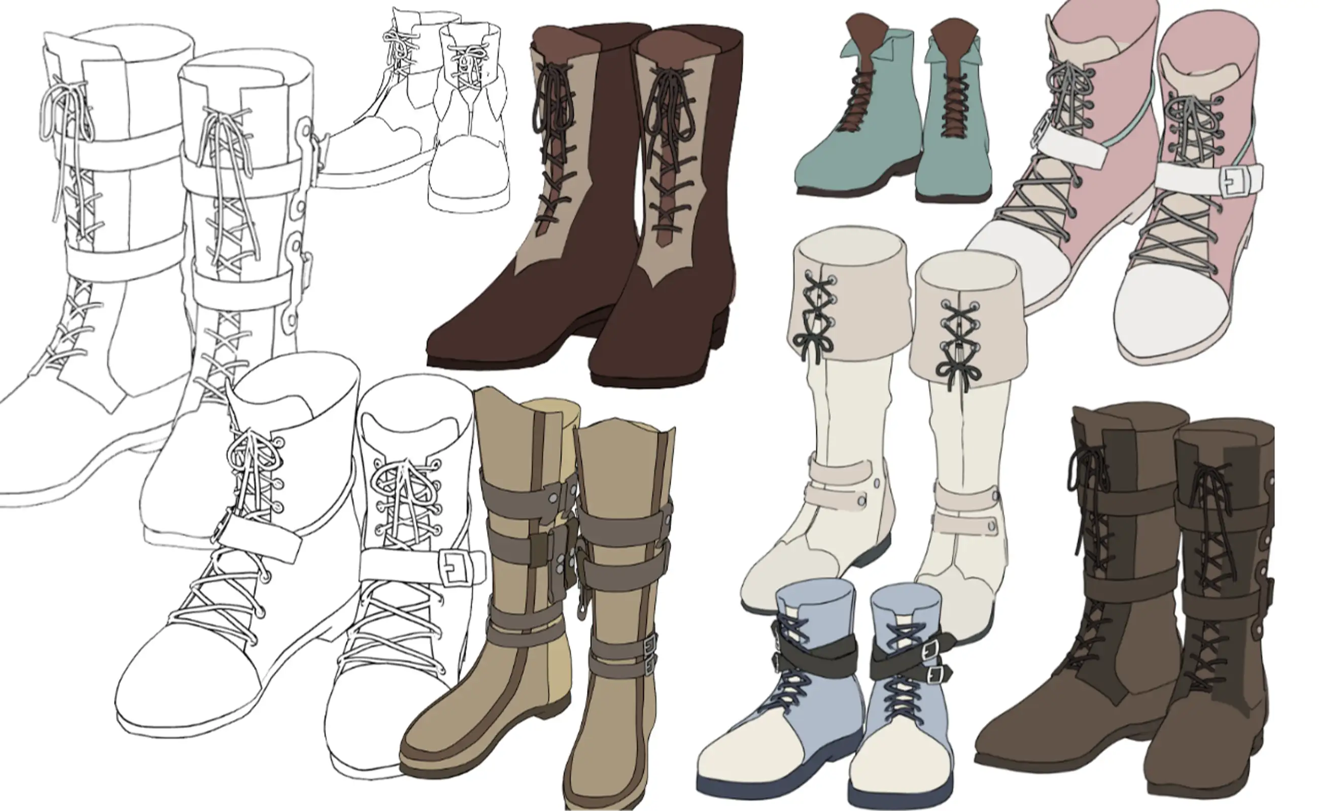 Fantasy Boot Set_25 Full Set