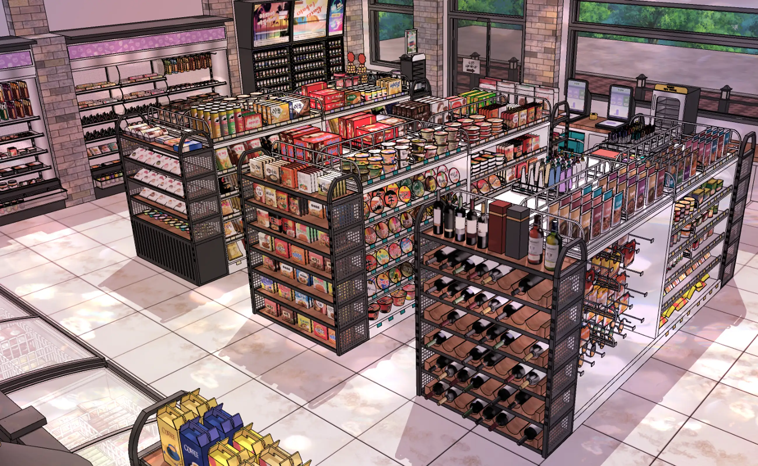 New town convenience store