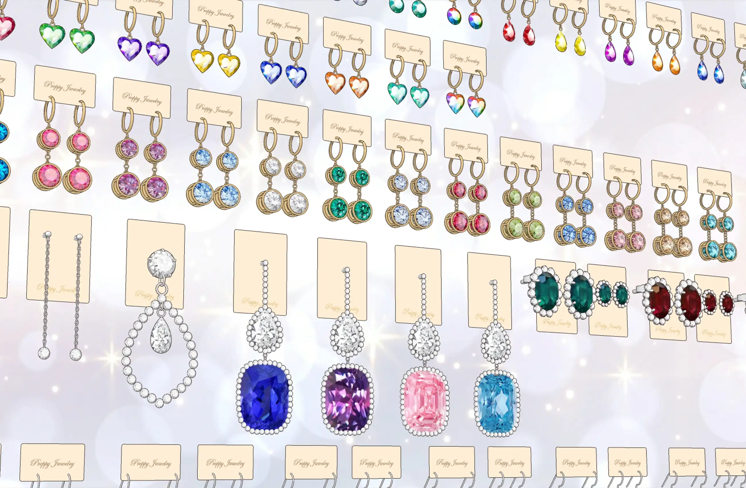 130 Types of Earrings