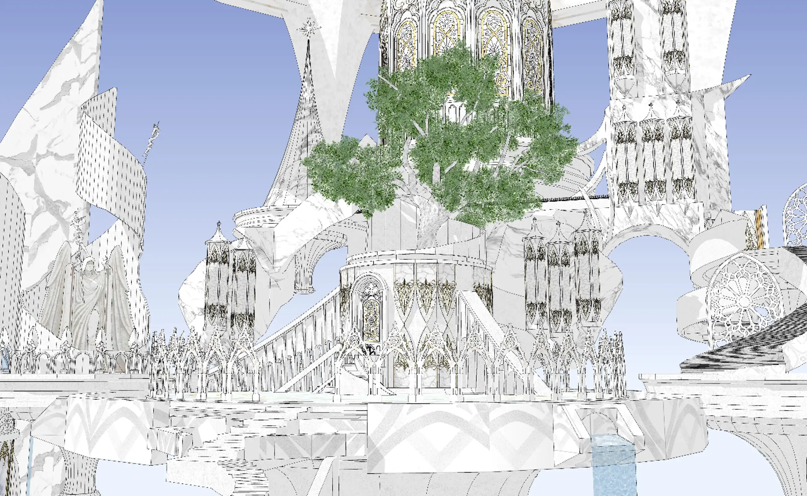 バベルの塔-都市