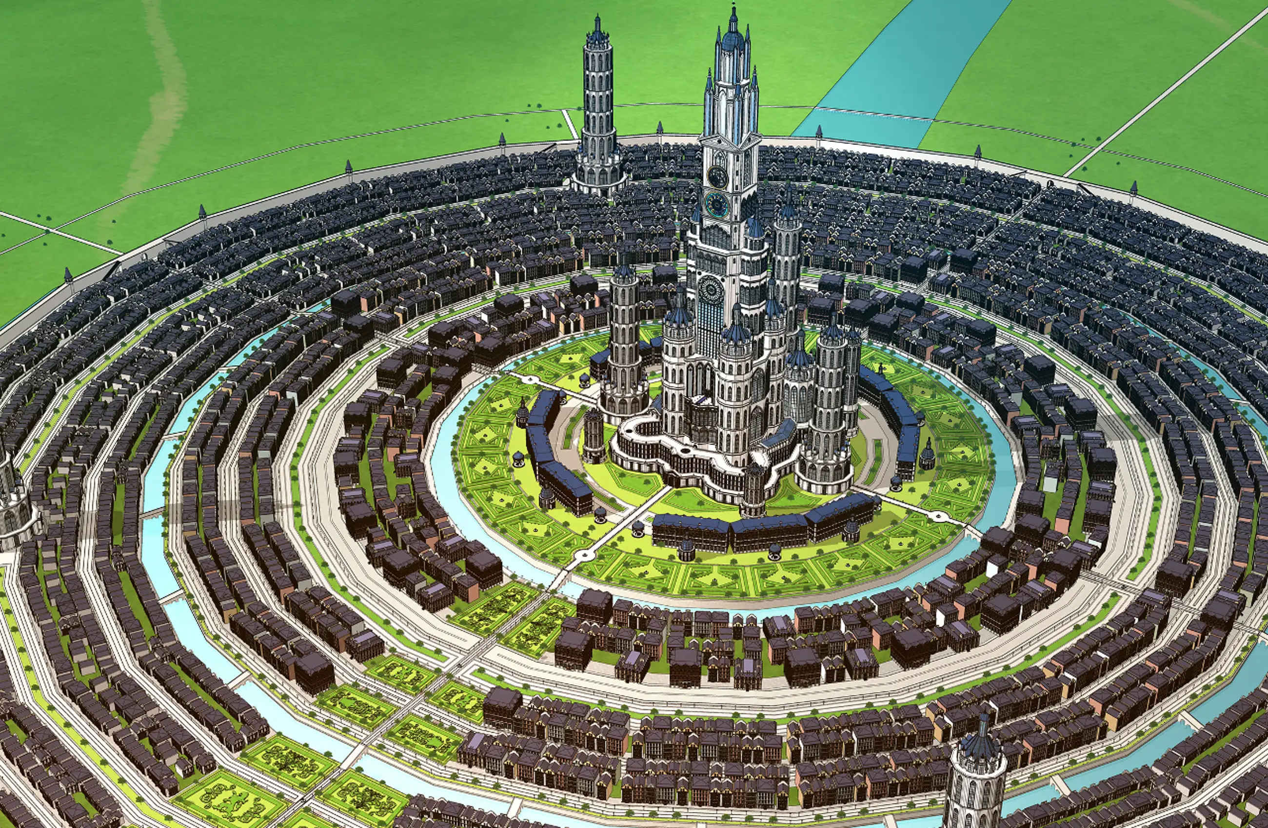 City And Castle Collection Of Wizards(Magic Tower) (Ruin, Decadence Version)