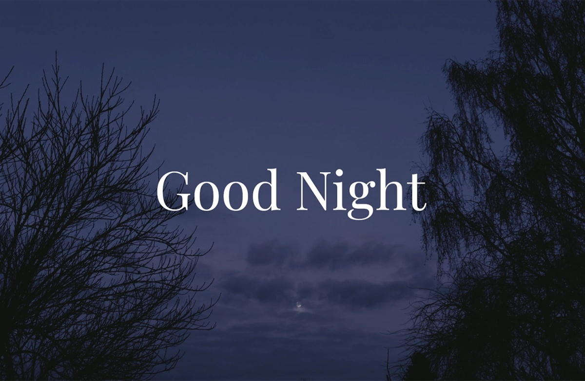 Good Night : Calm piano music