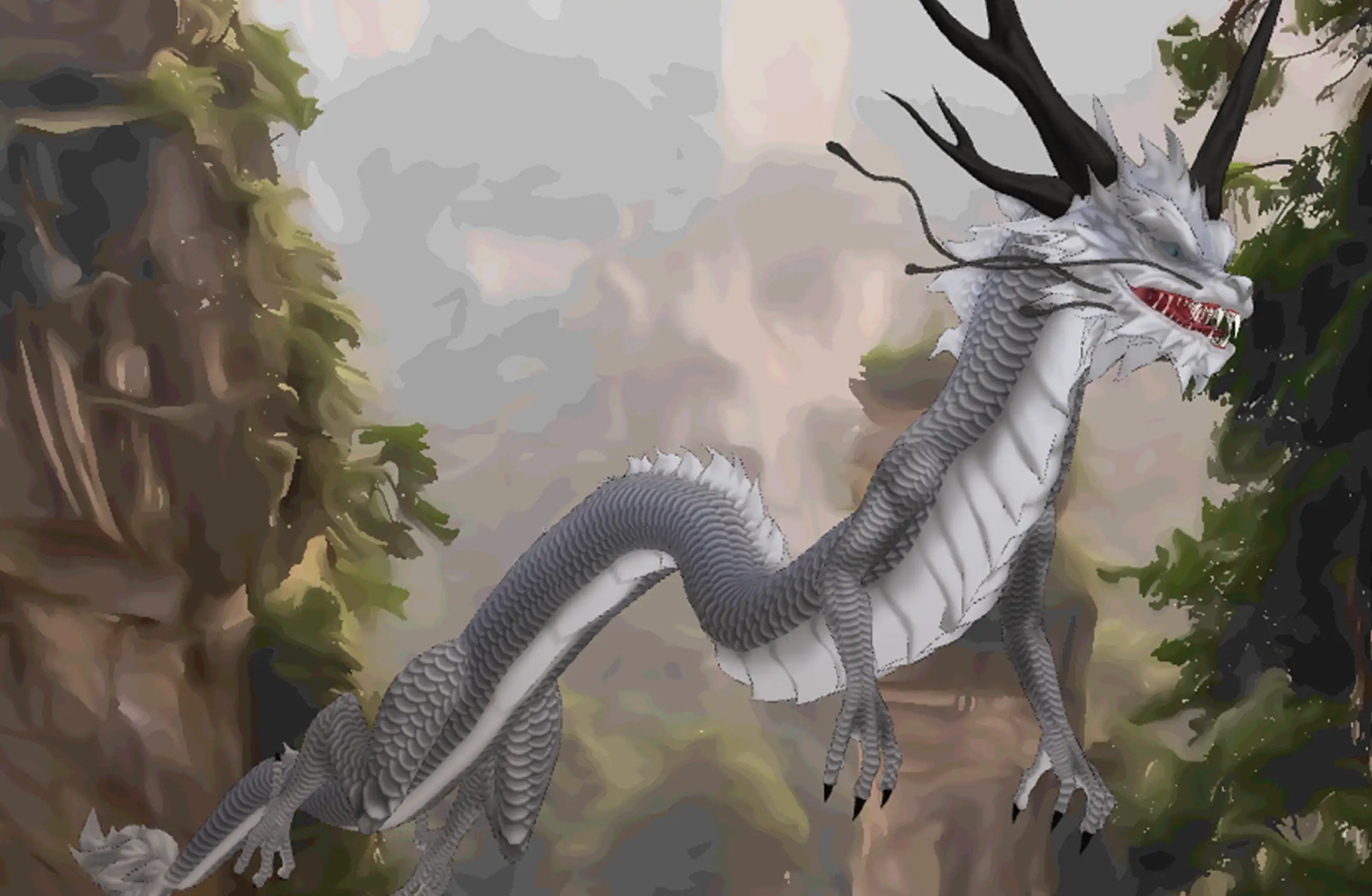 Mysterious and dreamy spirituality - Eastern Dragon only [3D Creature]