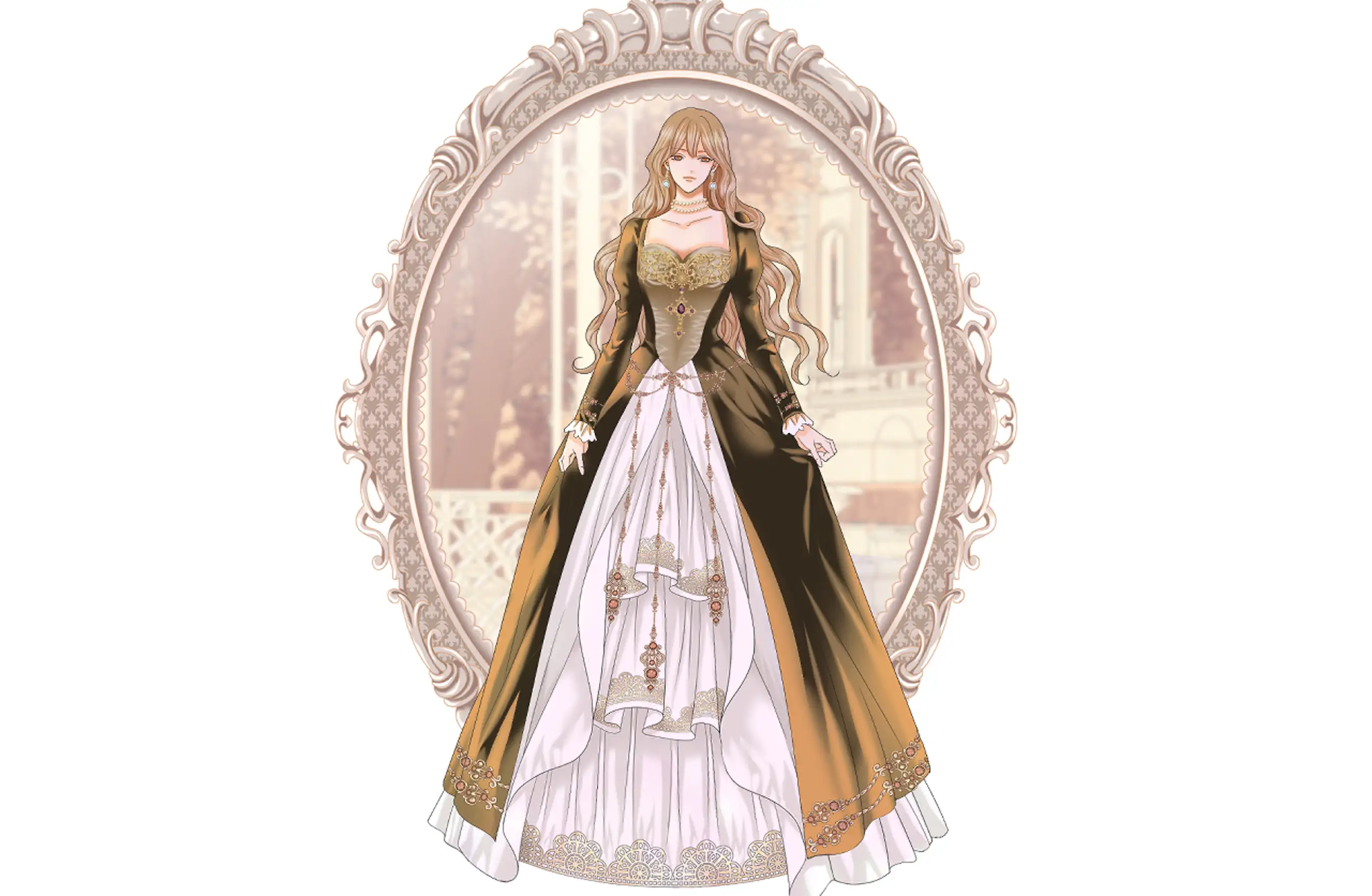 Romantic Fantasy Dress, Decoration (1)