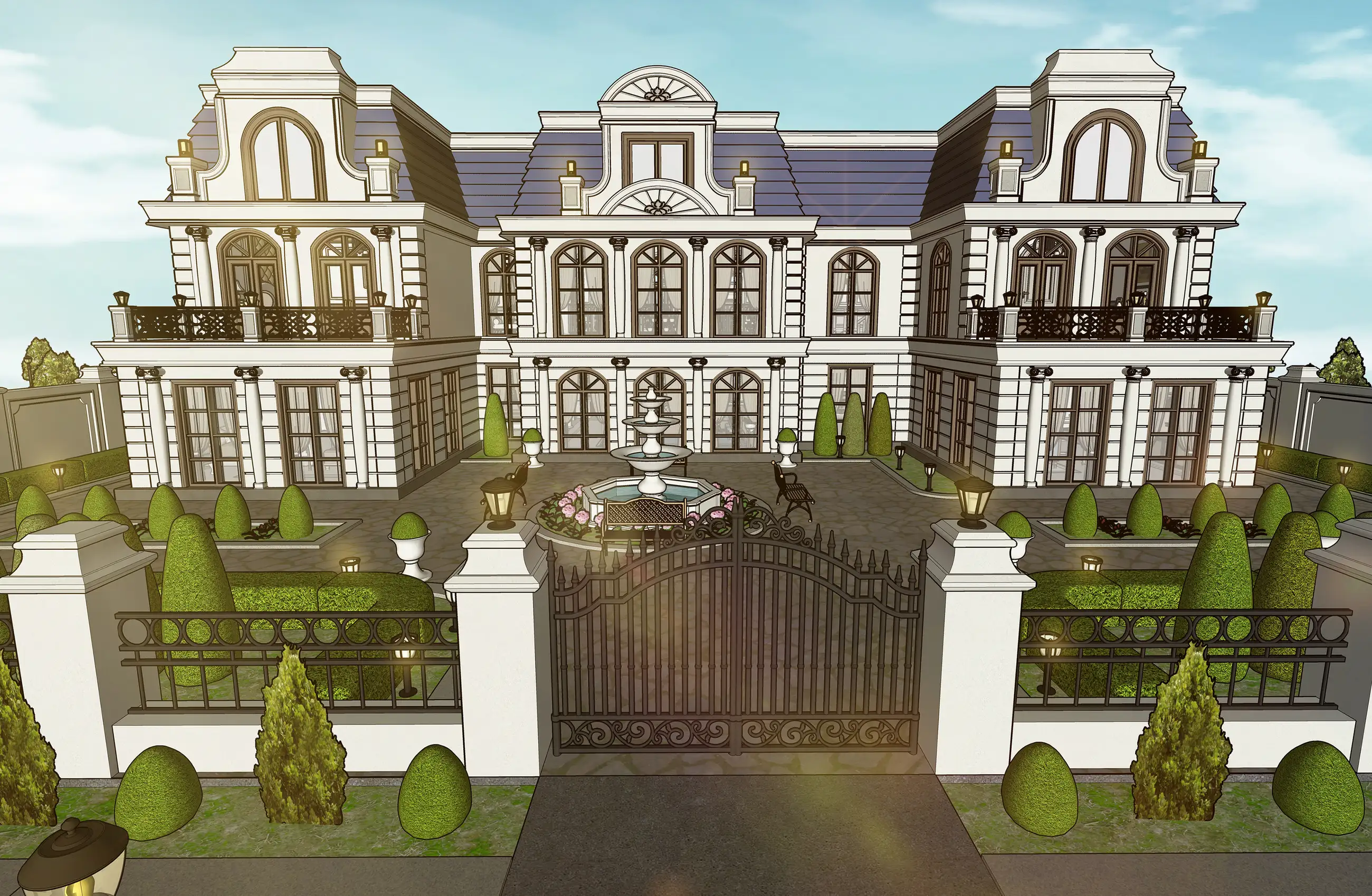 Mansion for the top 1% of conglomerates