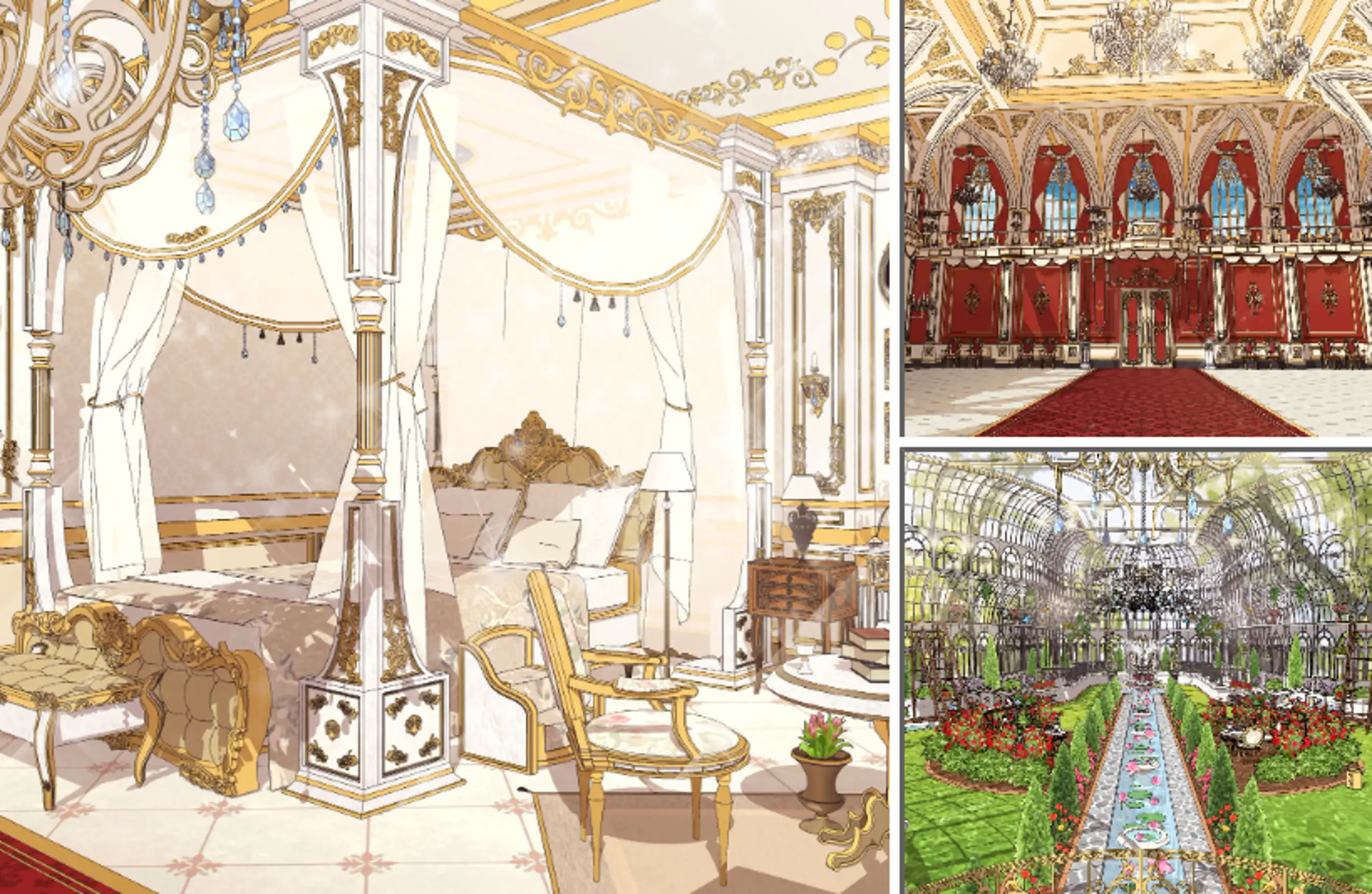 Romantic Fantasy Mansion Package