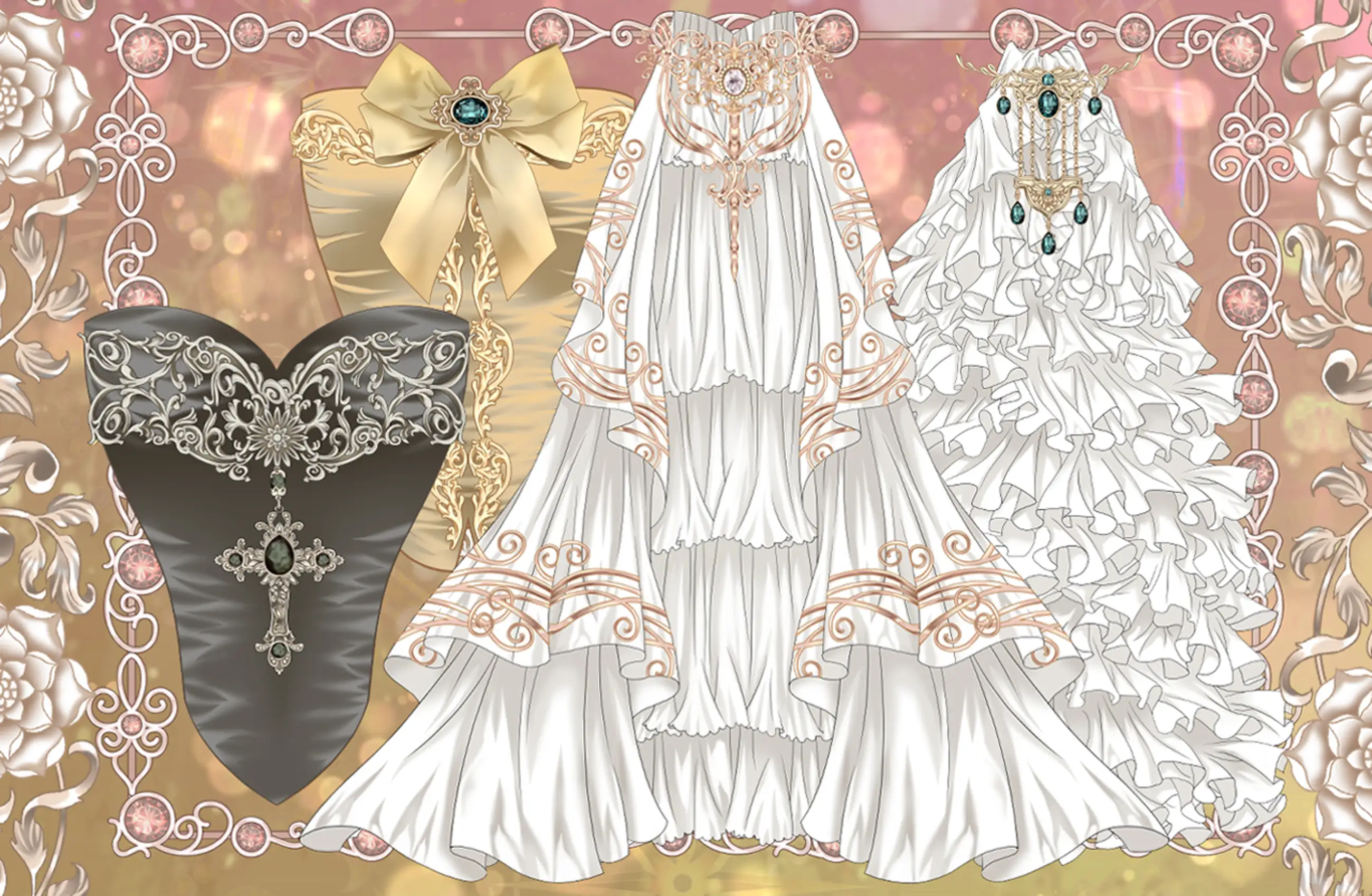 Romantic Fantasy Dress, Decoration (1)