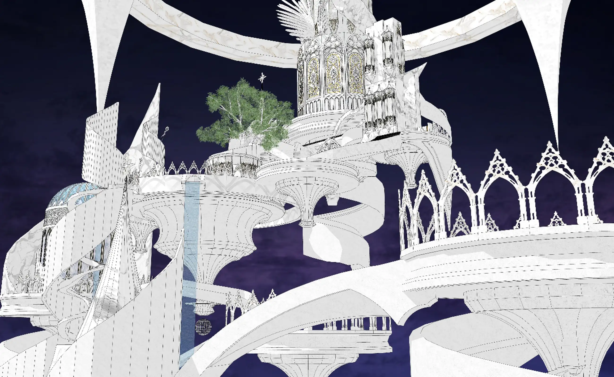 バベルの塔-都市