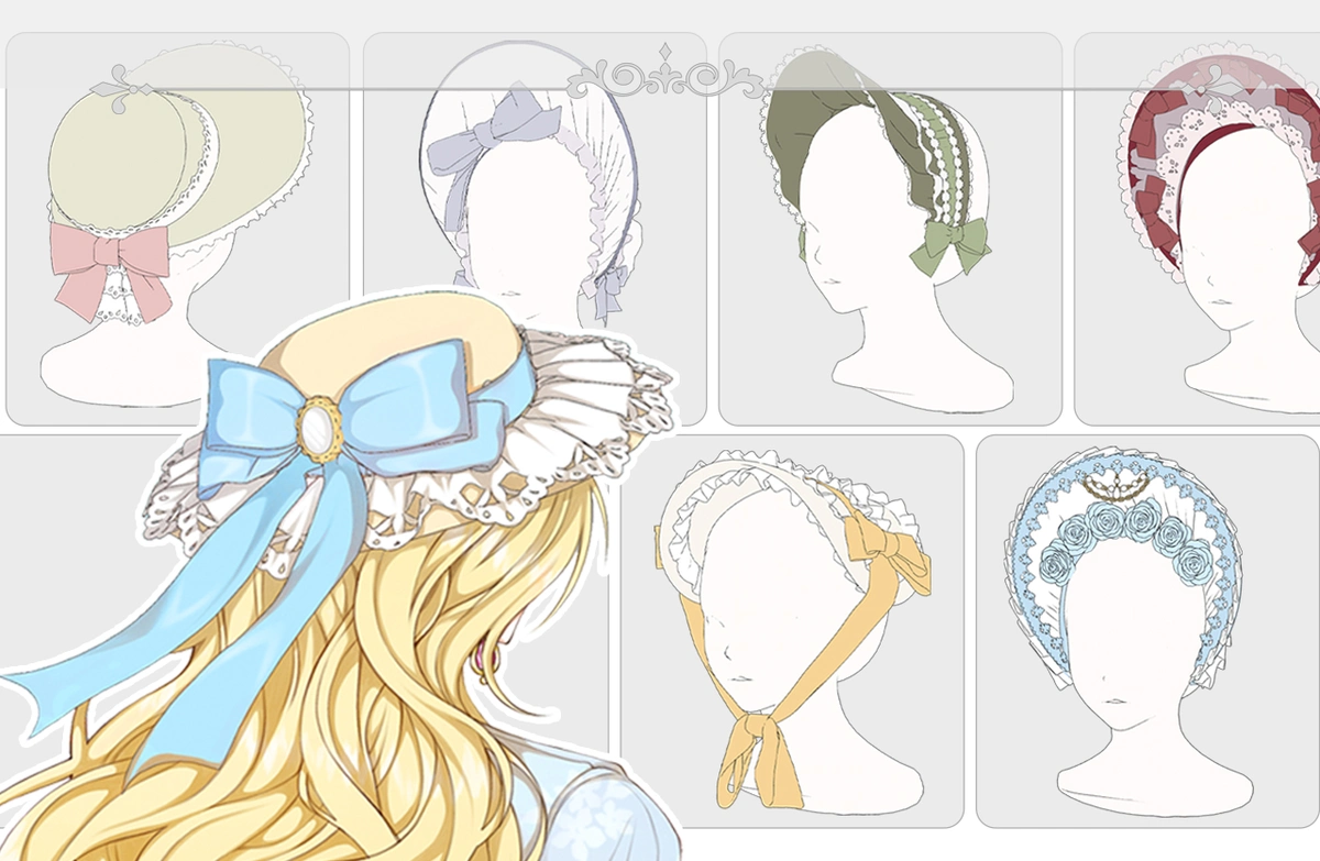 D：９点♡　フランス　アンティーク　ボネ　ボンネット　ハット帽子　リメイク素材に D：9点♡ フランス アンティーク ボネ ボンネット ハット帽子