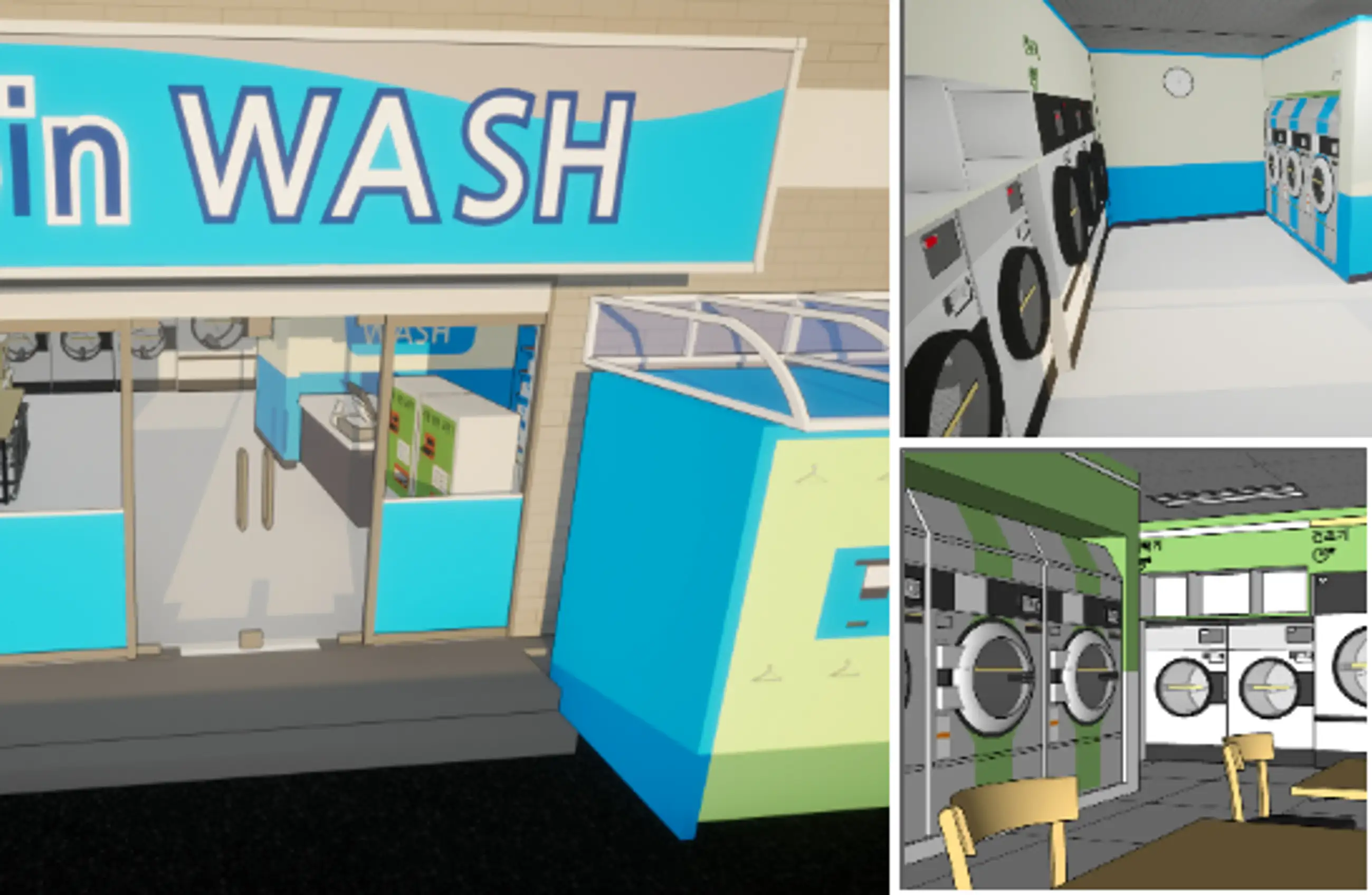 무인 코인세탁소