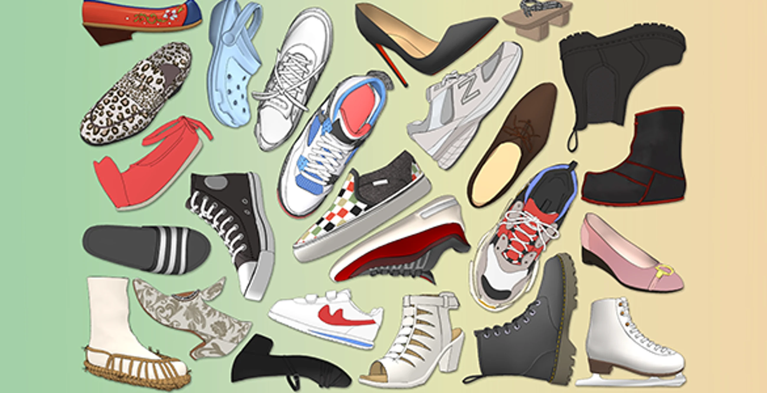 鞋子系列 51种