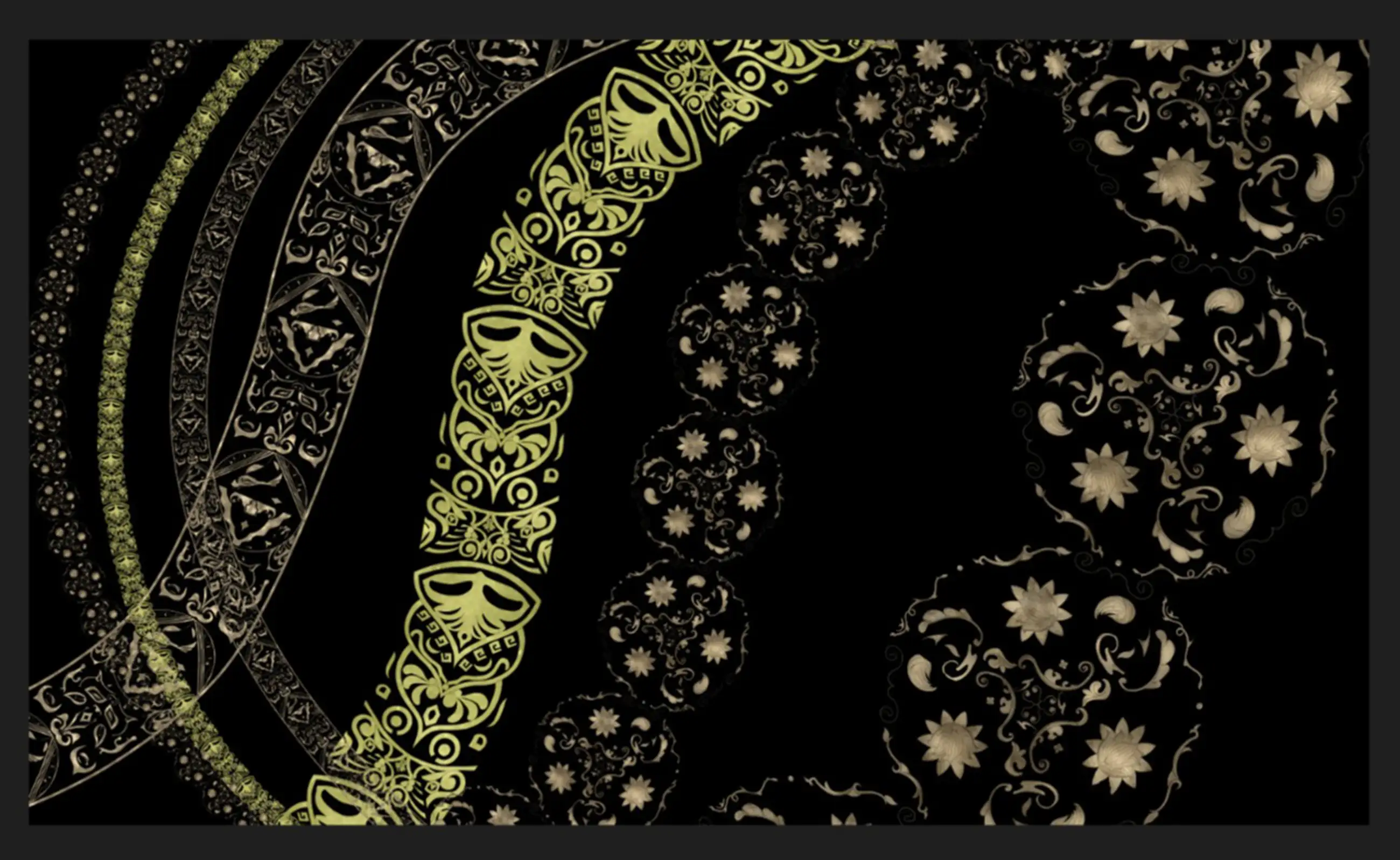 Oriental Pattern brushes