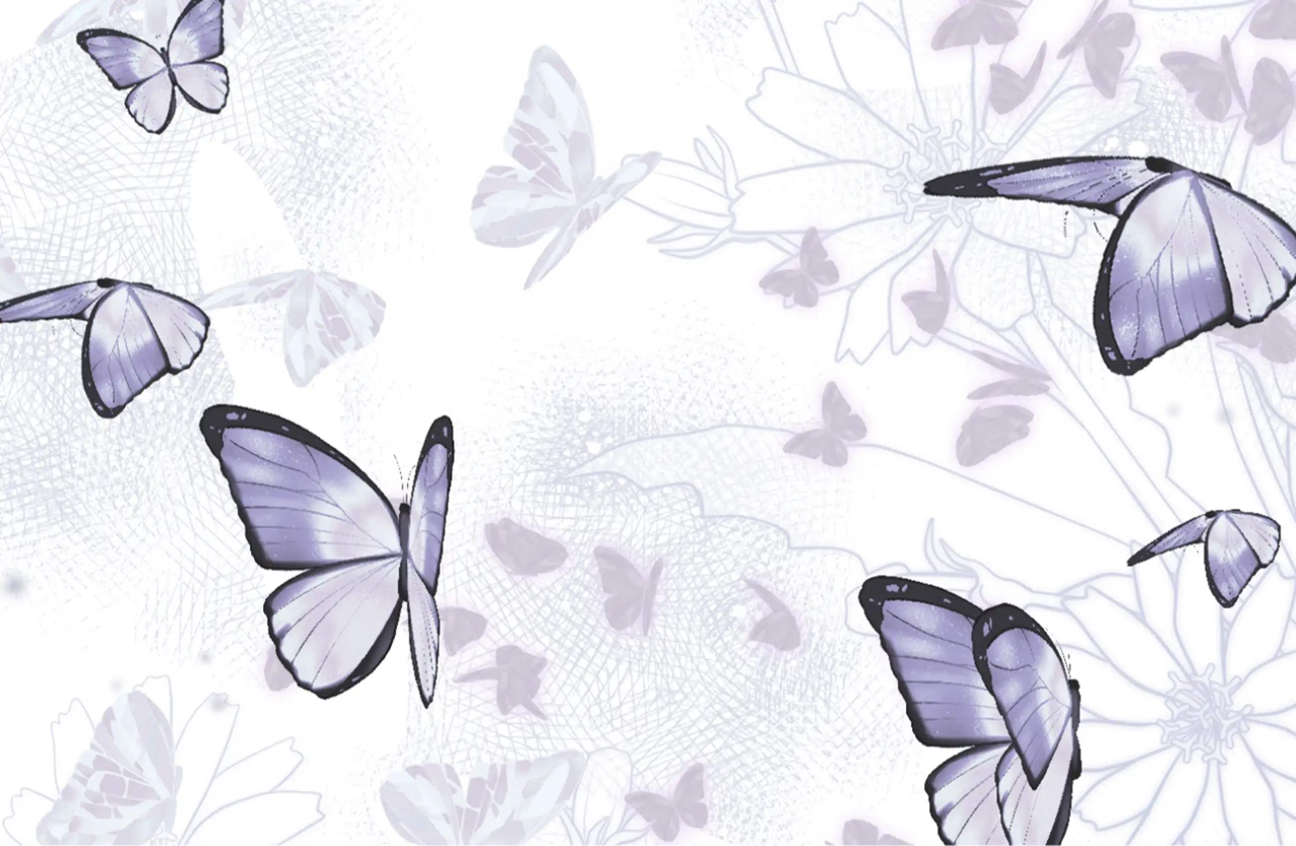 Fantasy Butterfly Brush 3 Style (Calibration Gradient Set)