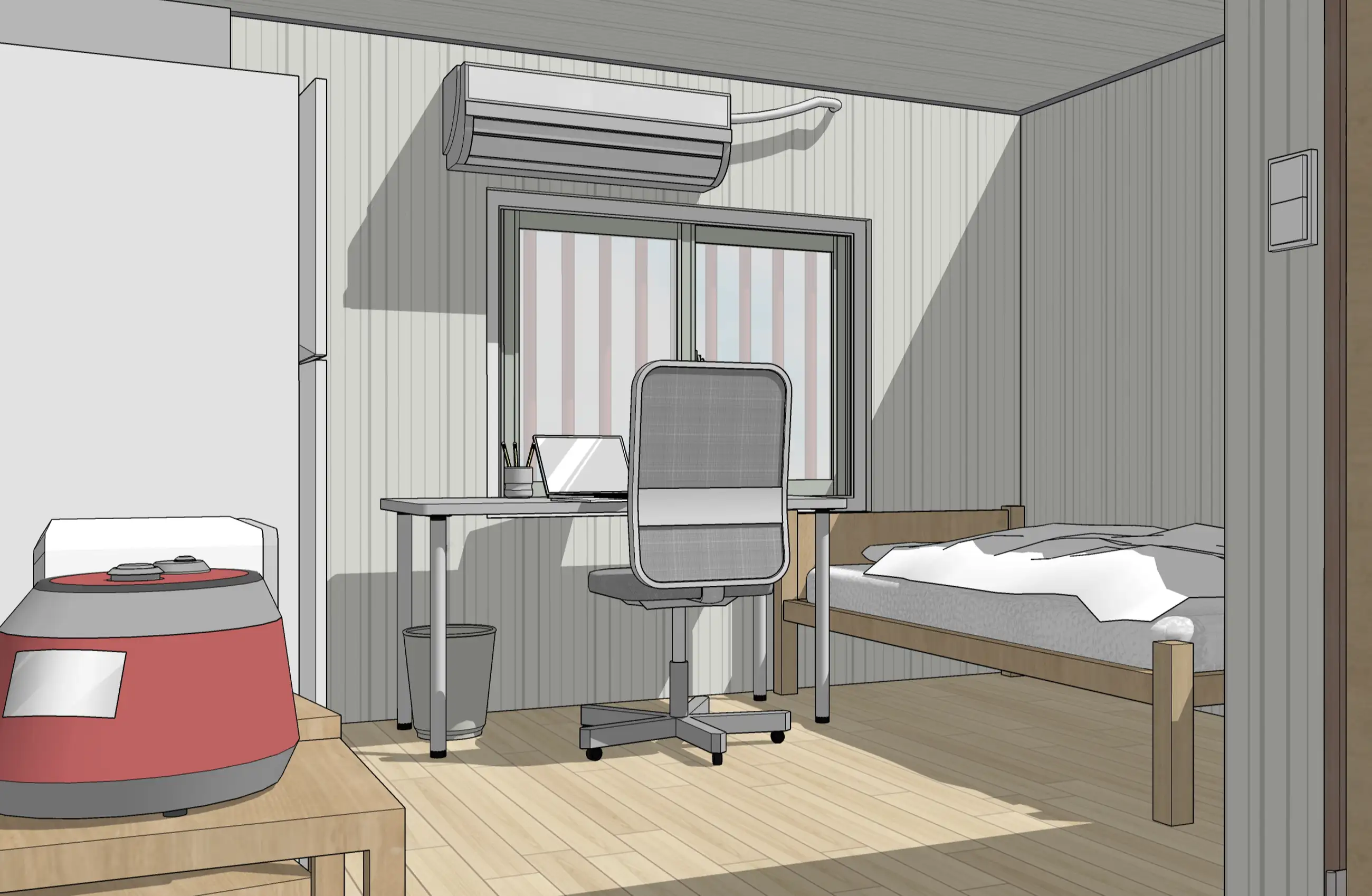 Small Studio Apartment Interior