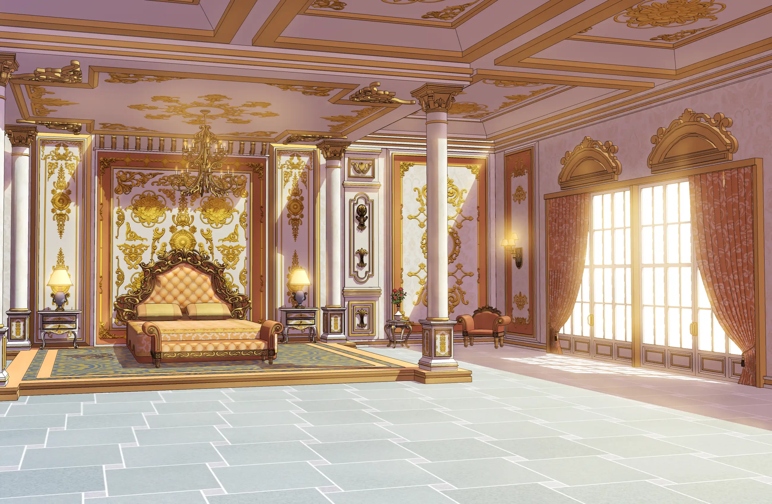 ロパン 洋邸 寝室（テラス付き）