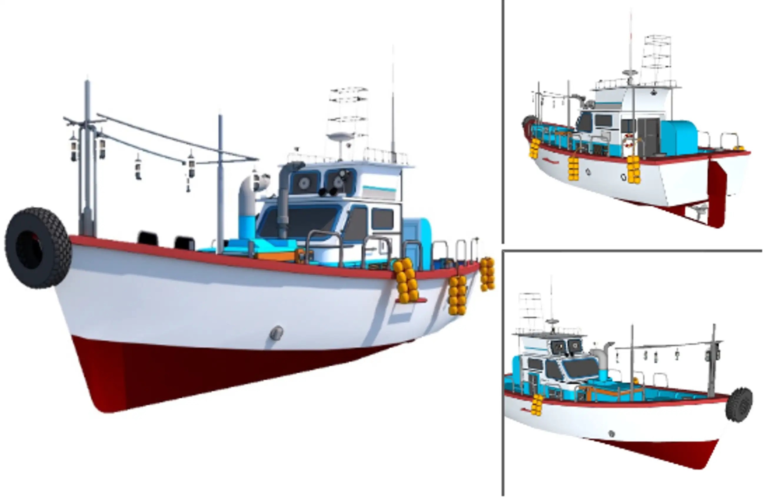 漁船ページ 現代漁船4種