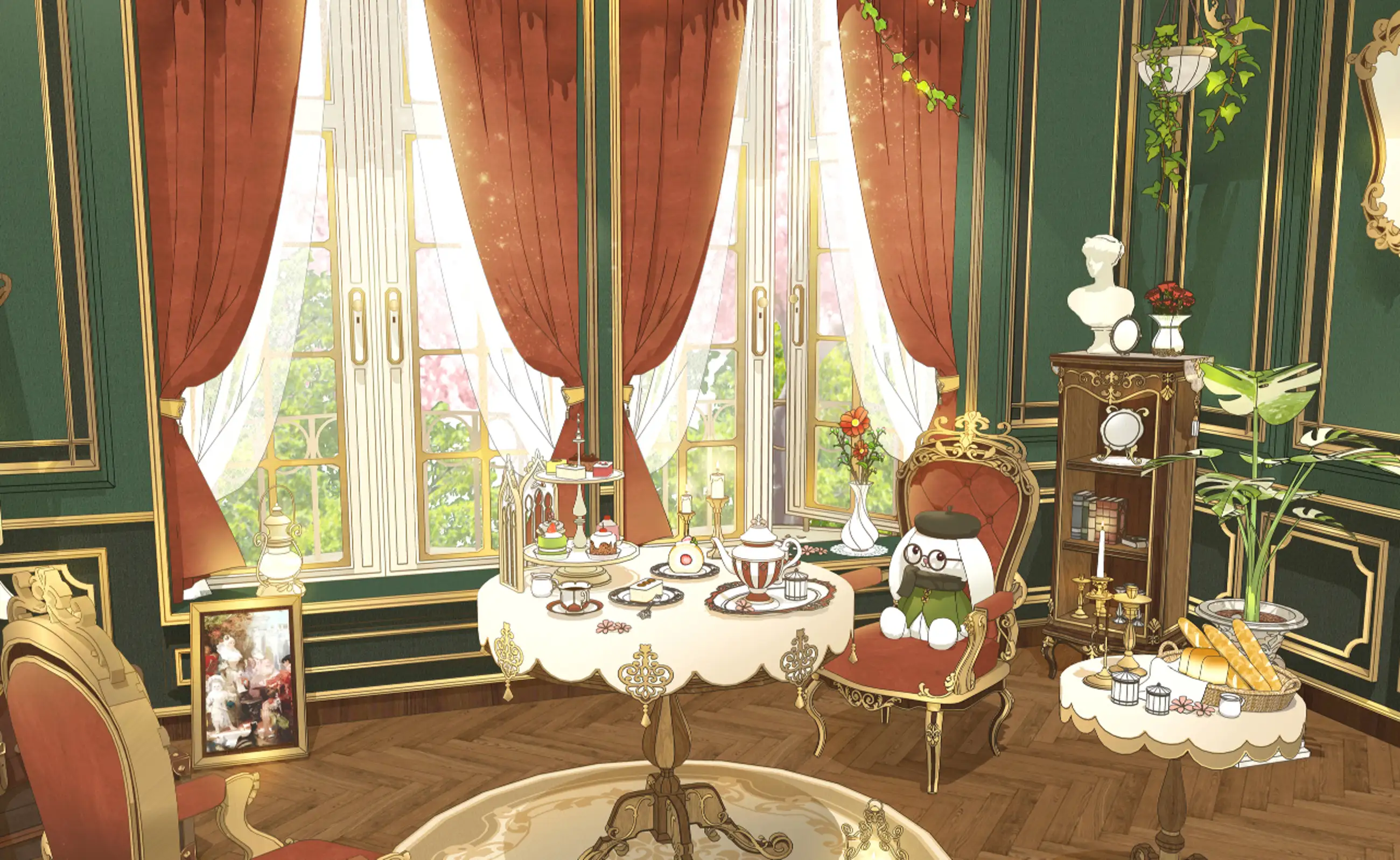 Lady's tea room