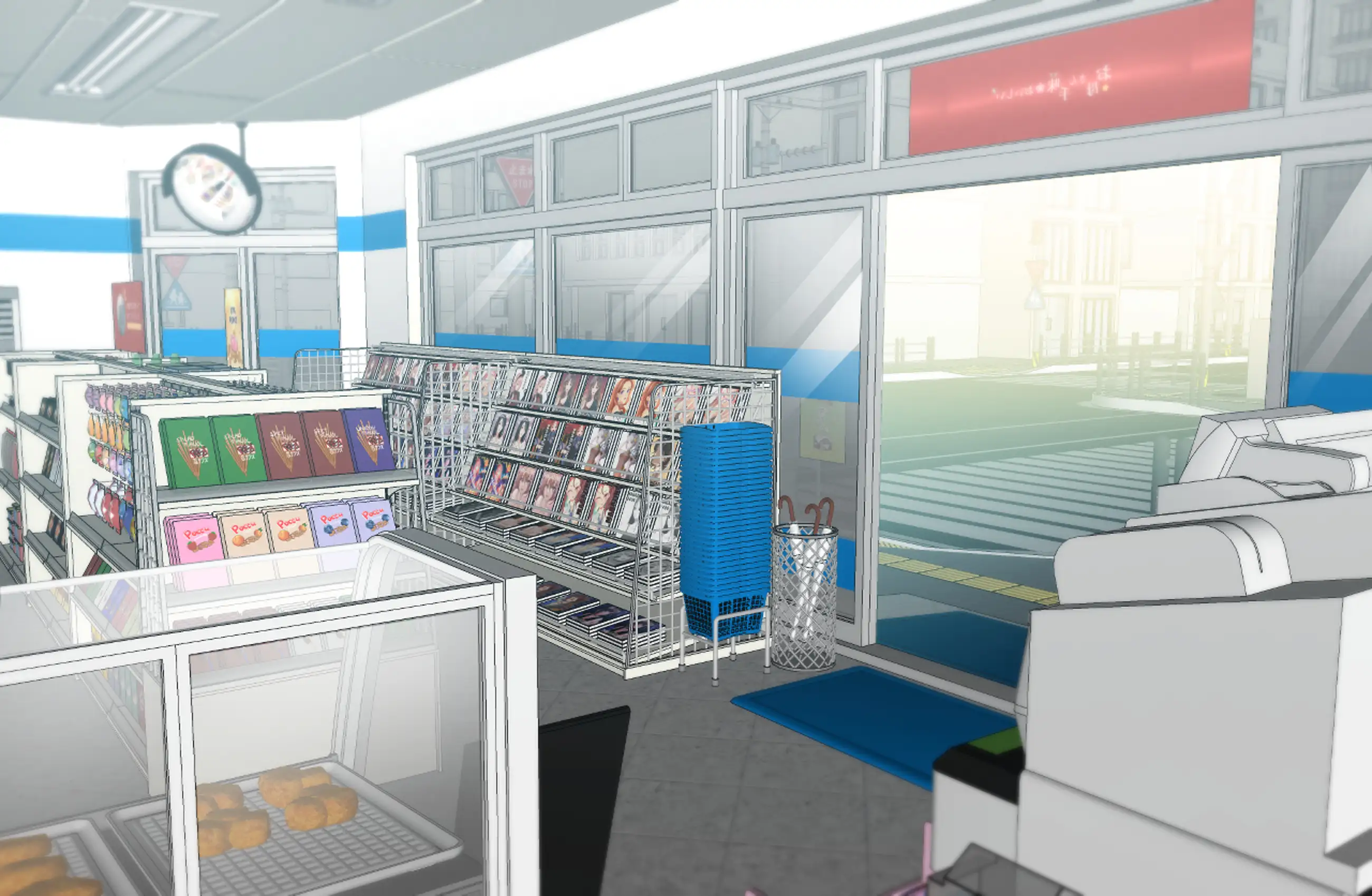Japanese convenience store