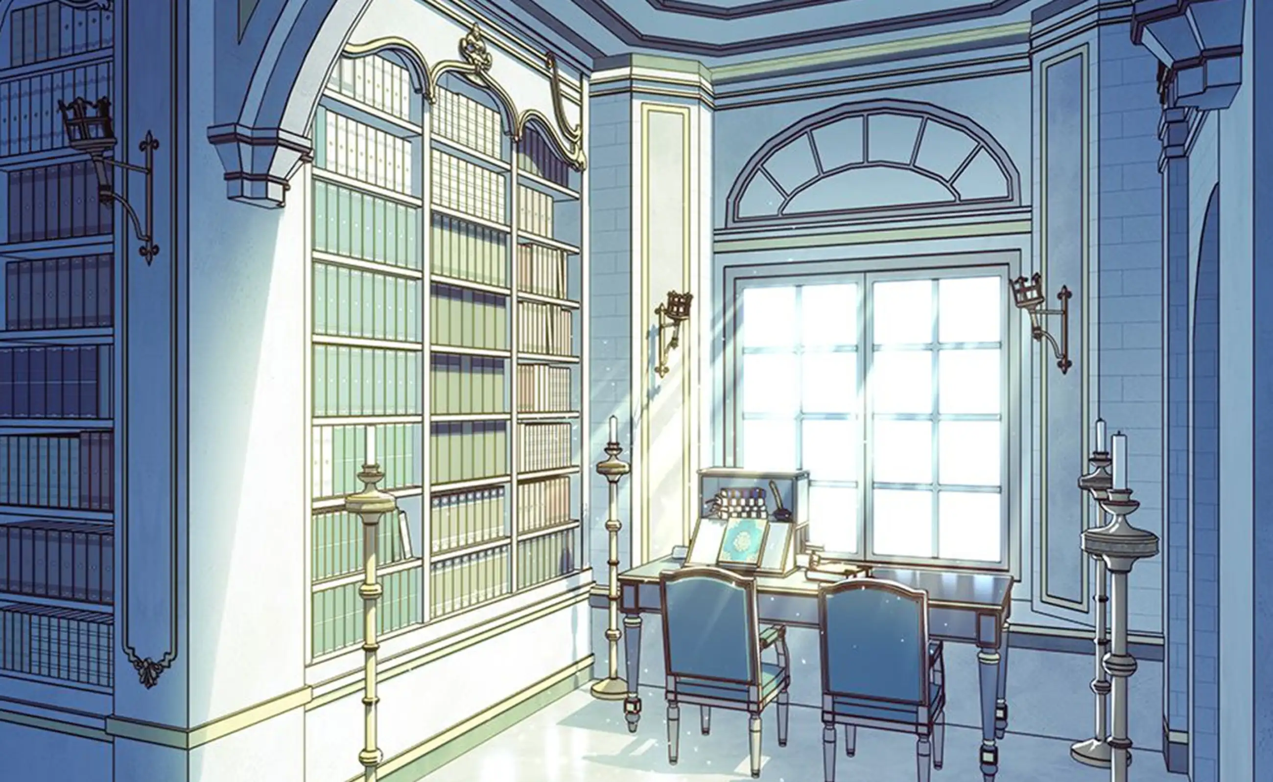 光の聖騎士団_ 図書館