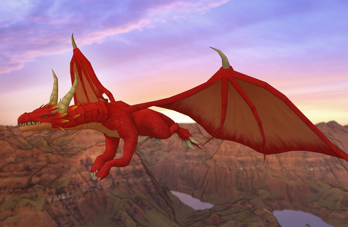Fantasy dragon